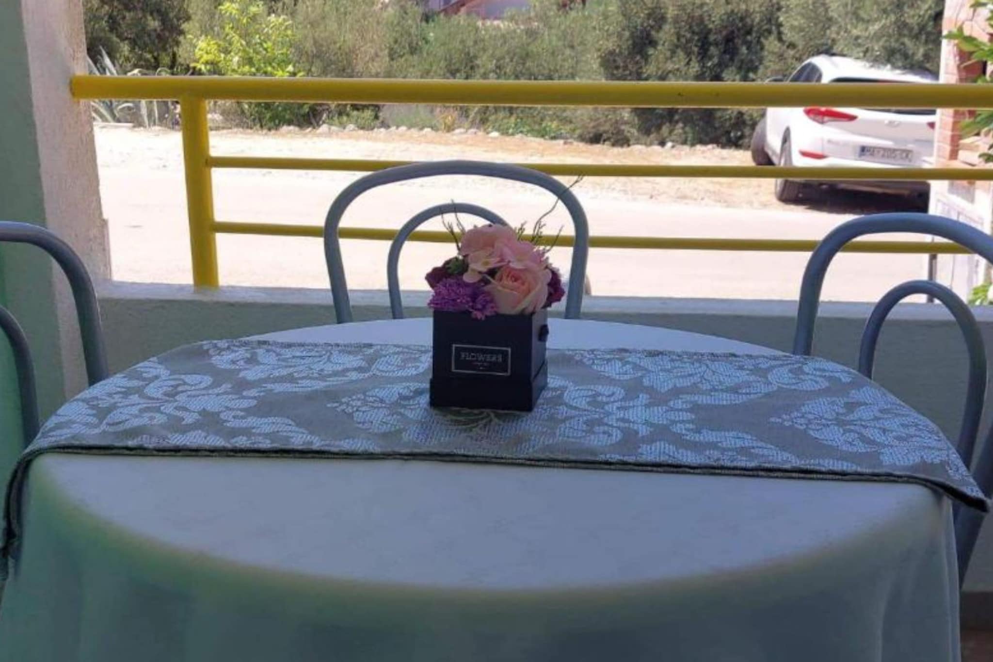 Apartments Natali - One Bedroom Apartment with Balcony (APP3)-Terrasse/Balkon