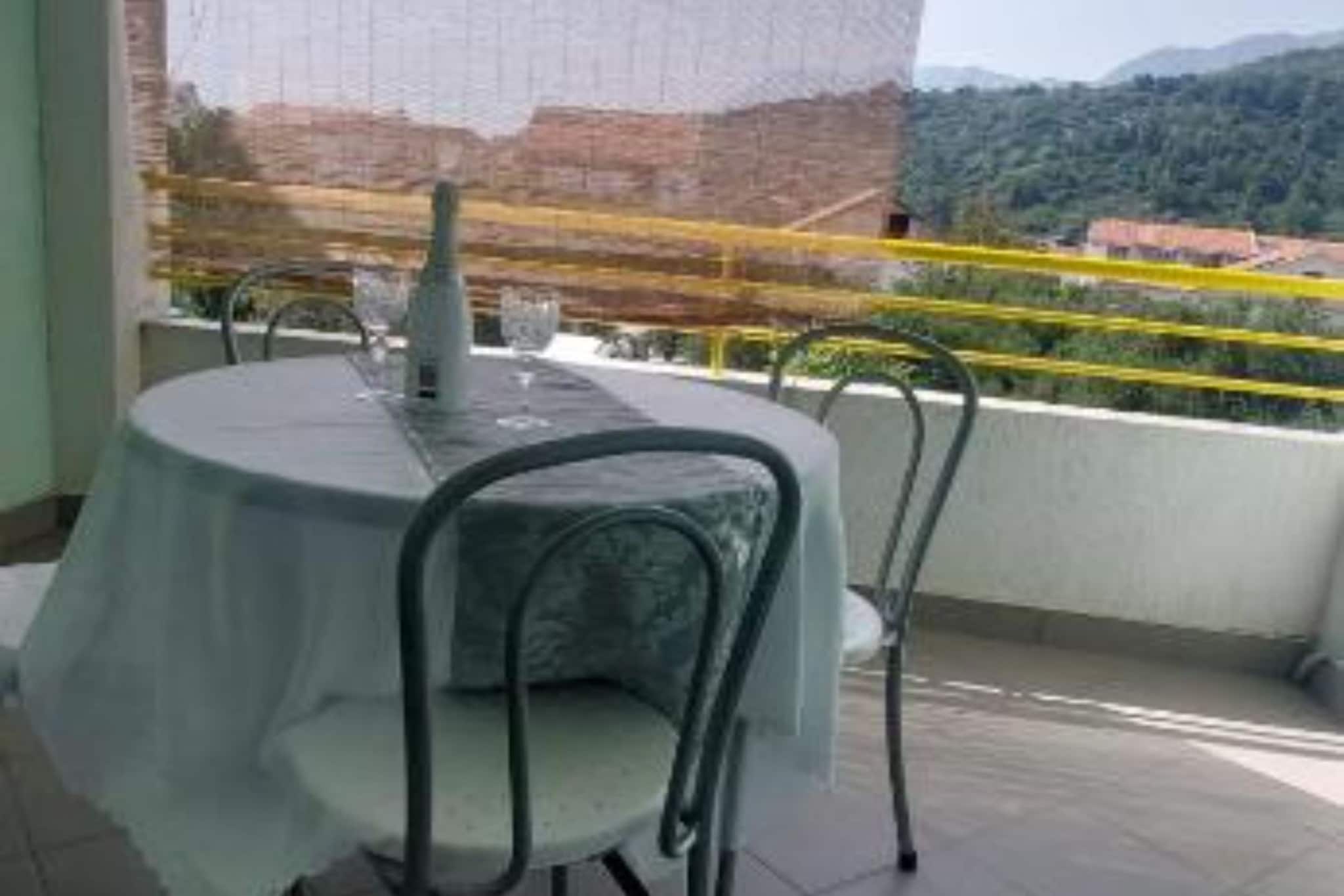 Apartments Natali - One Bedroom Apartment with Balcony (APP7)-Terrasse/Balkon