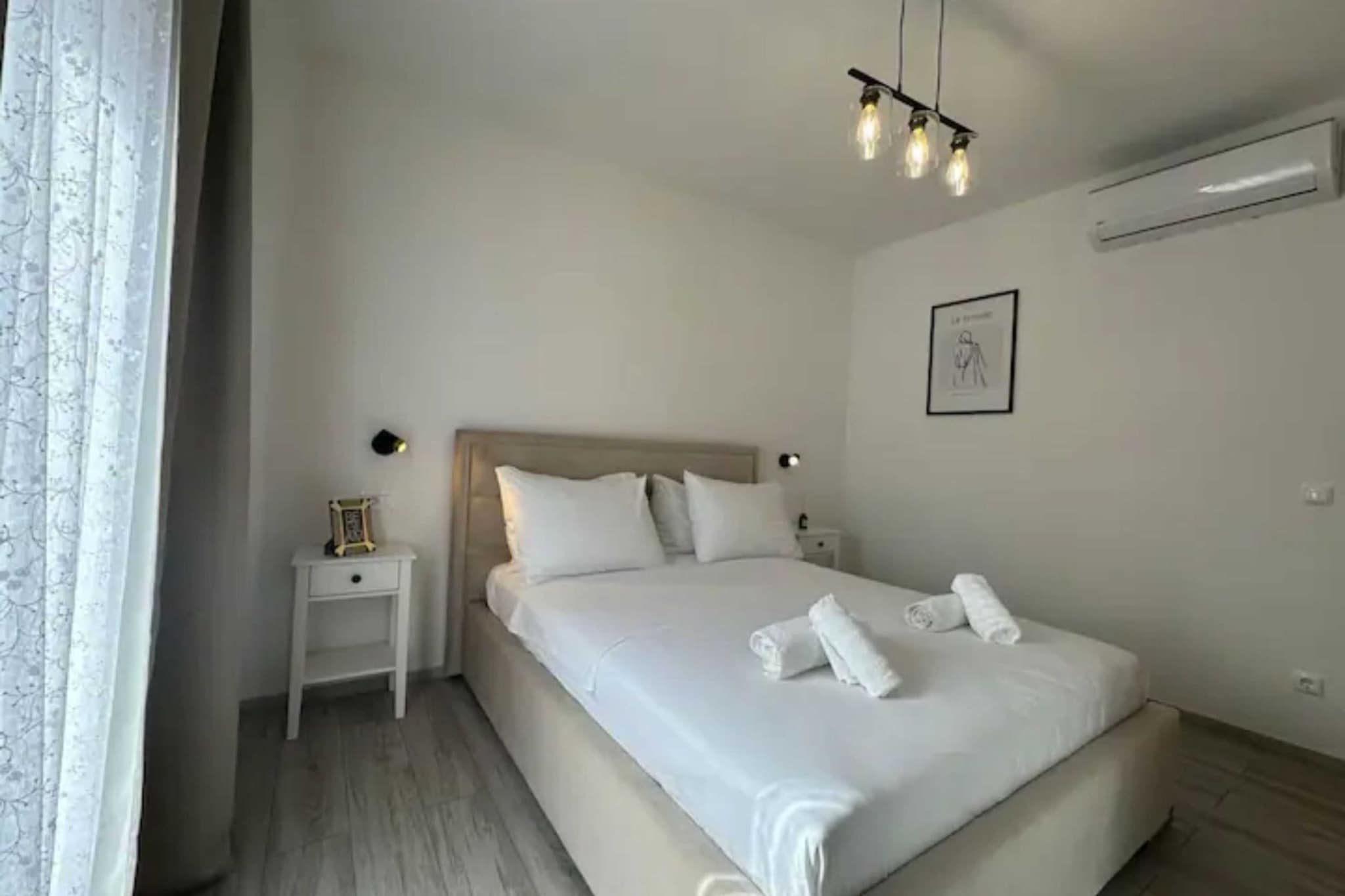 Apartment Ivan with Pool - Two Bedroom Apartment with Terrace and Swimming pool-Chambre