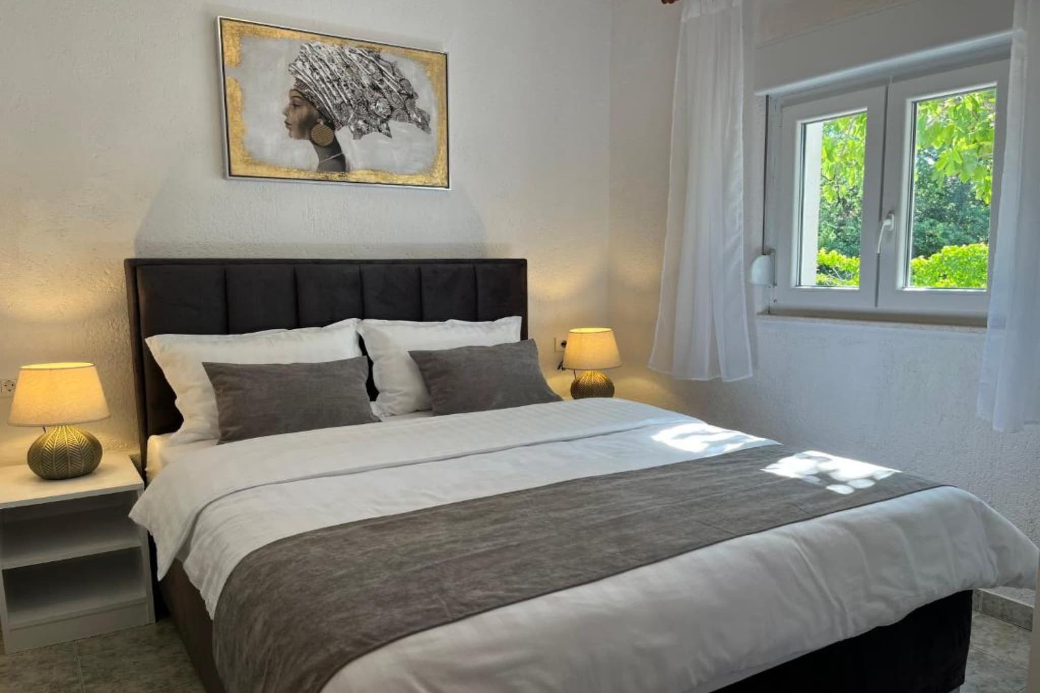 Apartments Fortuna - One Bedroom Apartment with Balcony (3)-Bedroom