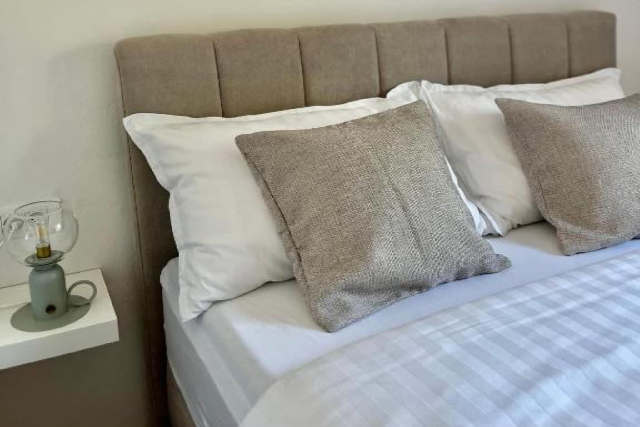 Apartments Fortuna - Studio Apartment with Balcony-Bedroom