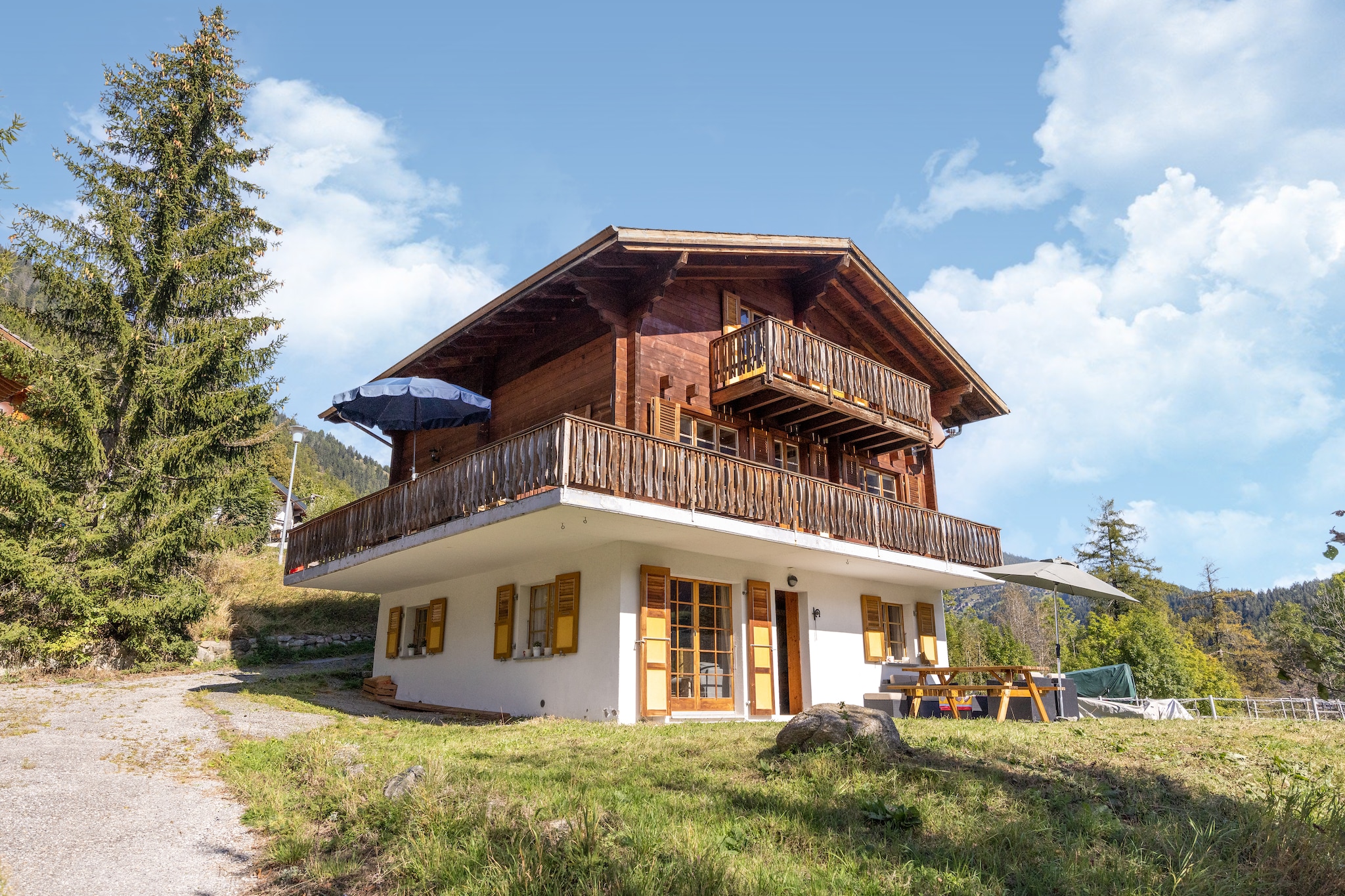 Chalet Verrel - Buitenkant zomer
