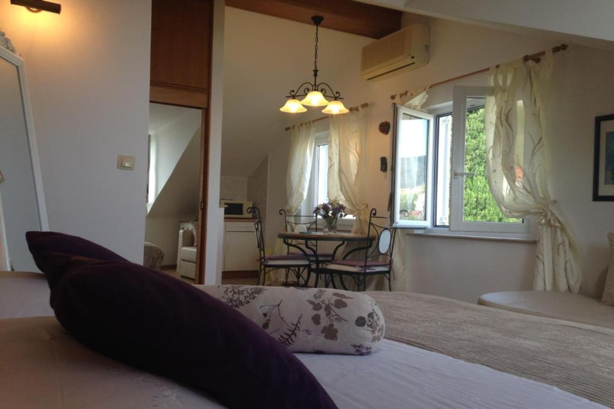 Villa Mediterranea - Studio with Sea View (C)-Bedroom