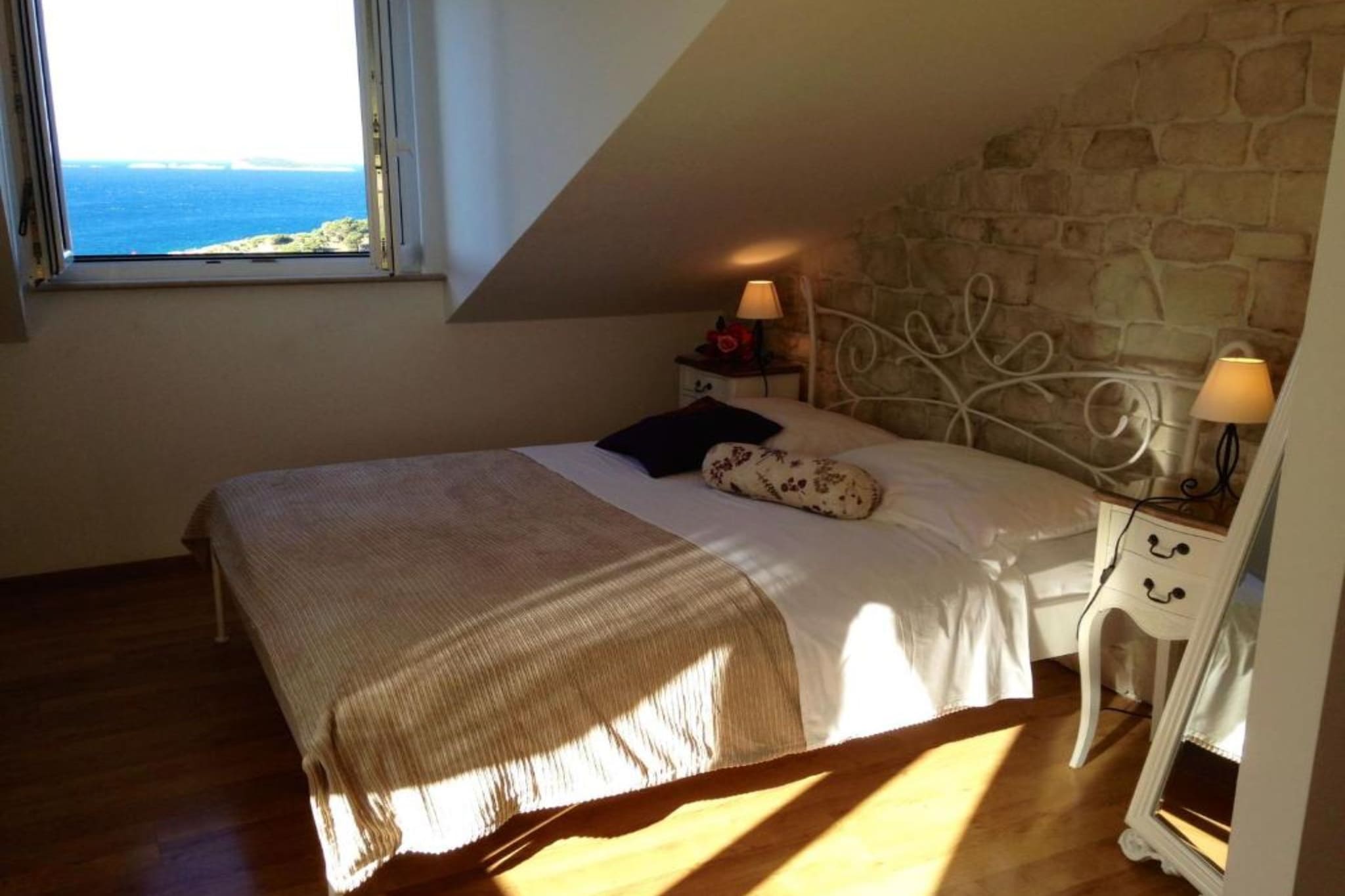Villa Mediterranea - Studio with Sea View (C)-Bedroom