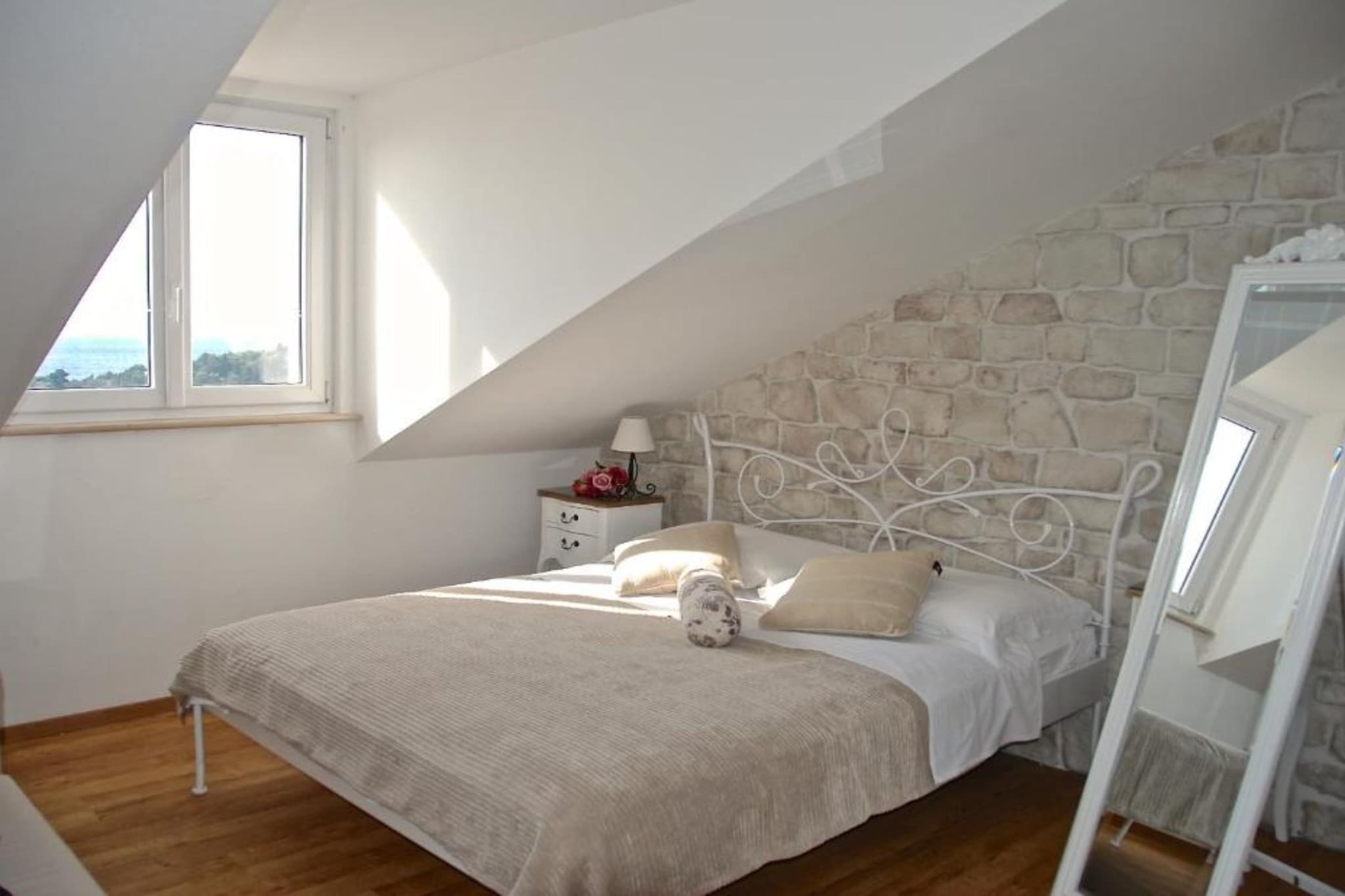 Villa Mediterranea - Studio with Sea View (C)-Bedroom