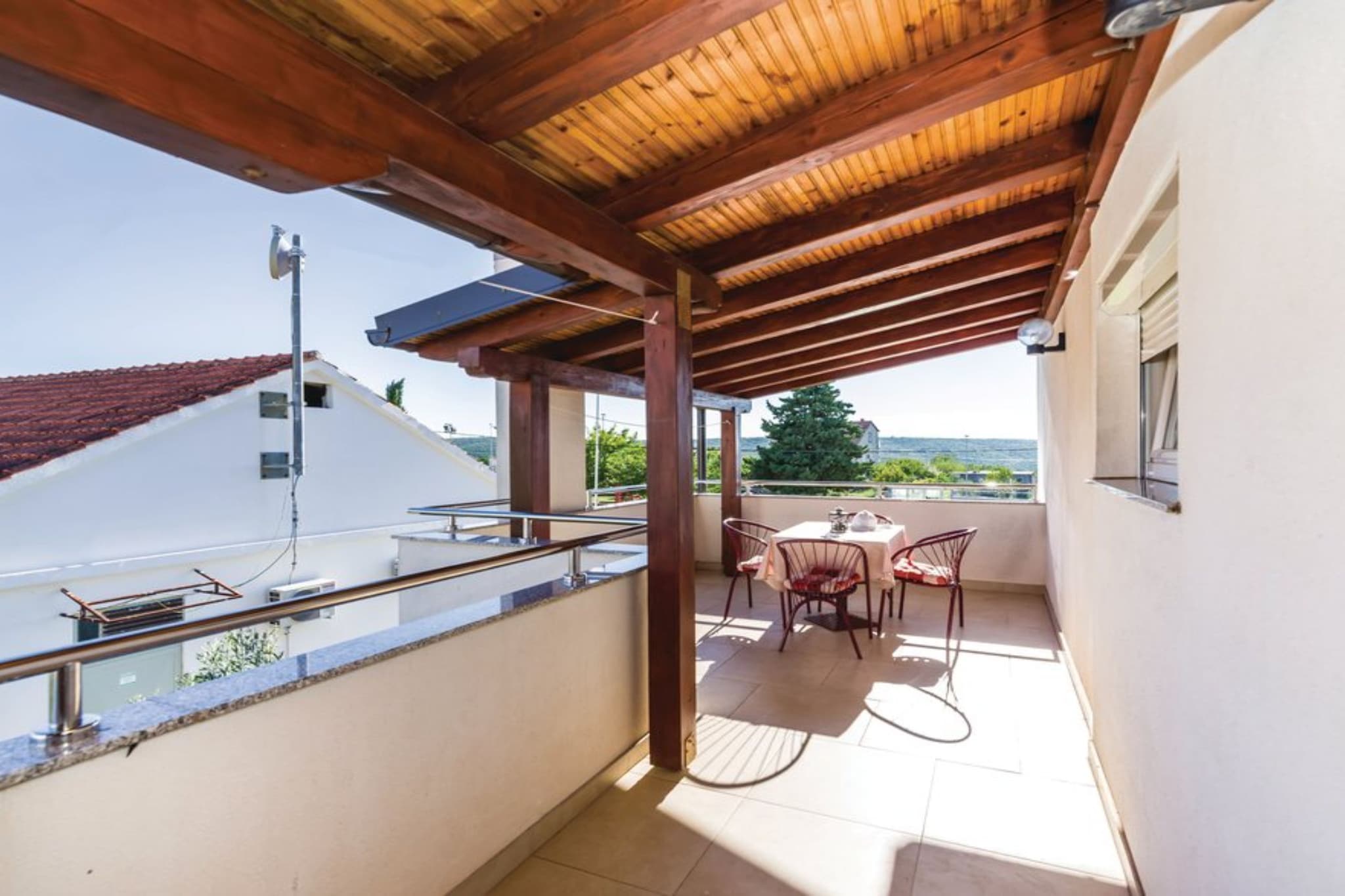 Holiday Home Villa Ksenija - Six Bedroom Holiday Home with Pool-Terrace balcony