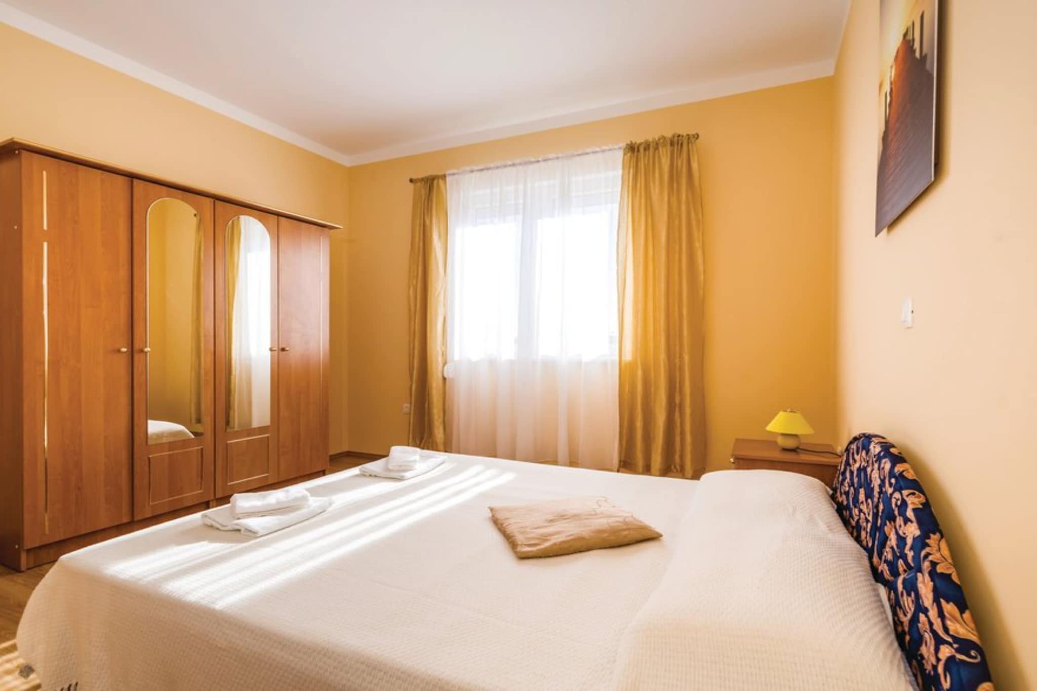 Holiday Home Villa Ksenija - Six Bedroom Holiday Home with Pool-Bedroom
