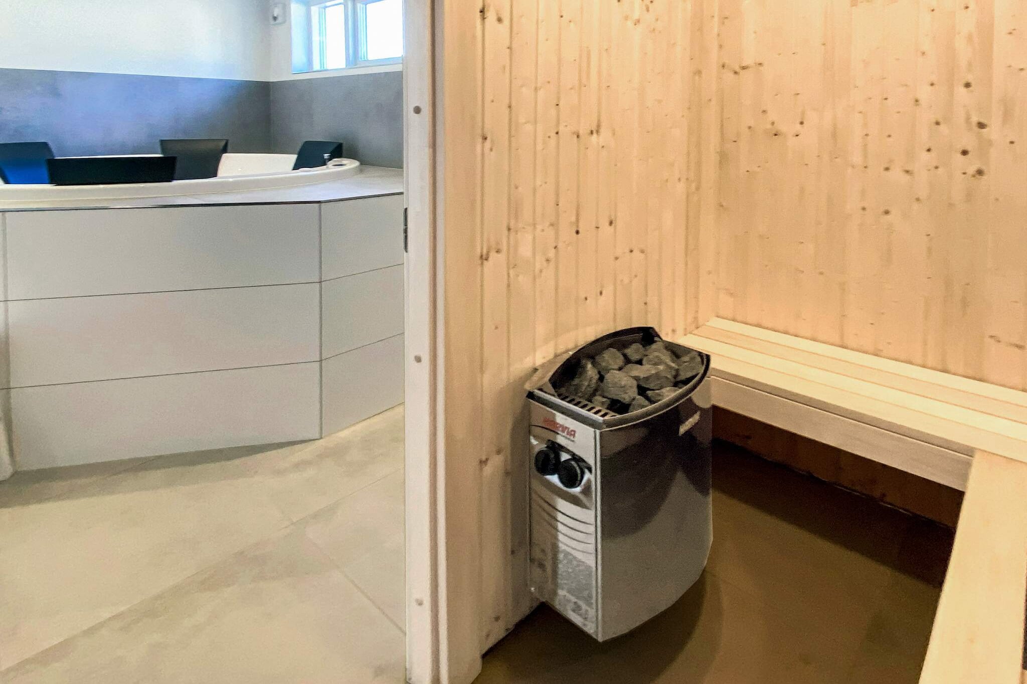 5 sterren vakantie huis in Glesborg-By Traum - Sauna