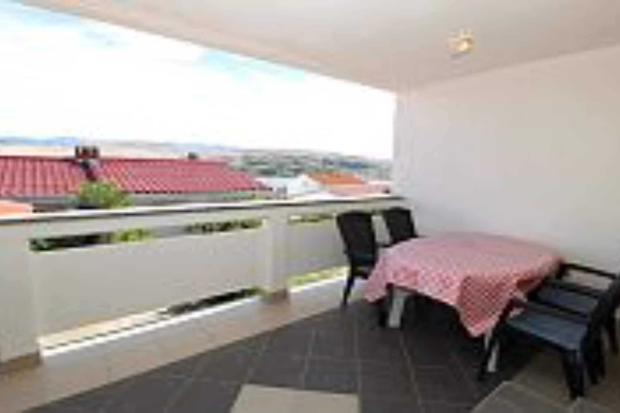 Apartments Jović - Two Bedroom Apartment with Terrace (A1)-Terrasbalkon
