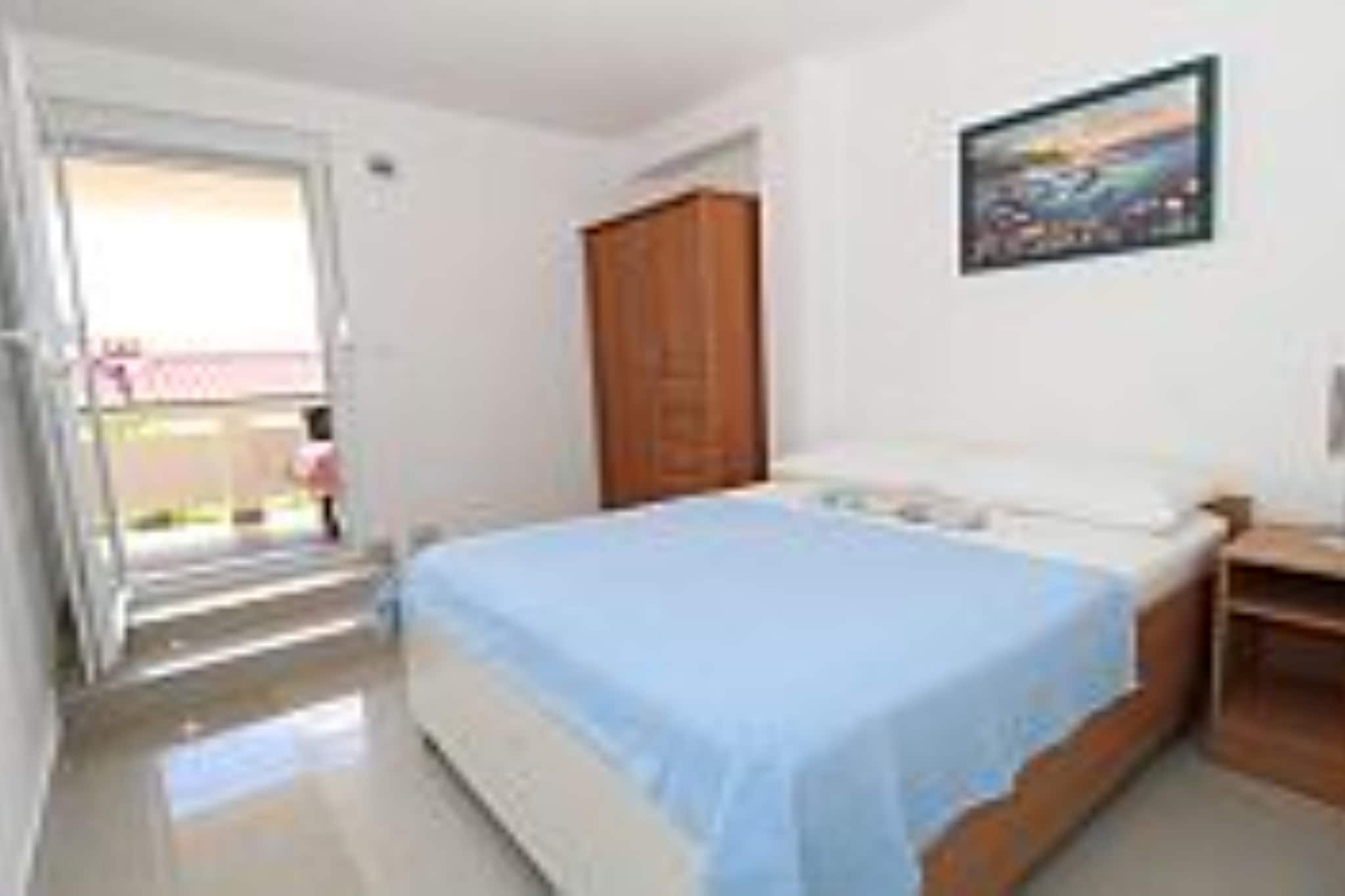 Apartments Jović - Two Bedroom Apartment with Terrace (A1)-Slaapkamer
