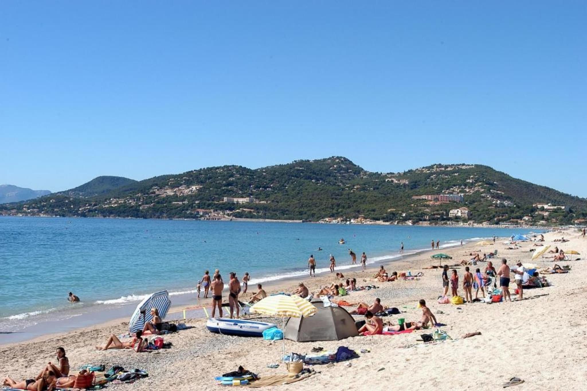 Le Riviera 1-Gebieden zomer 5km