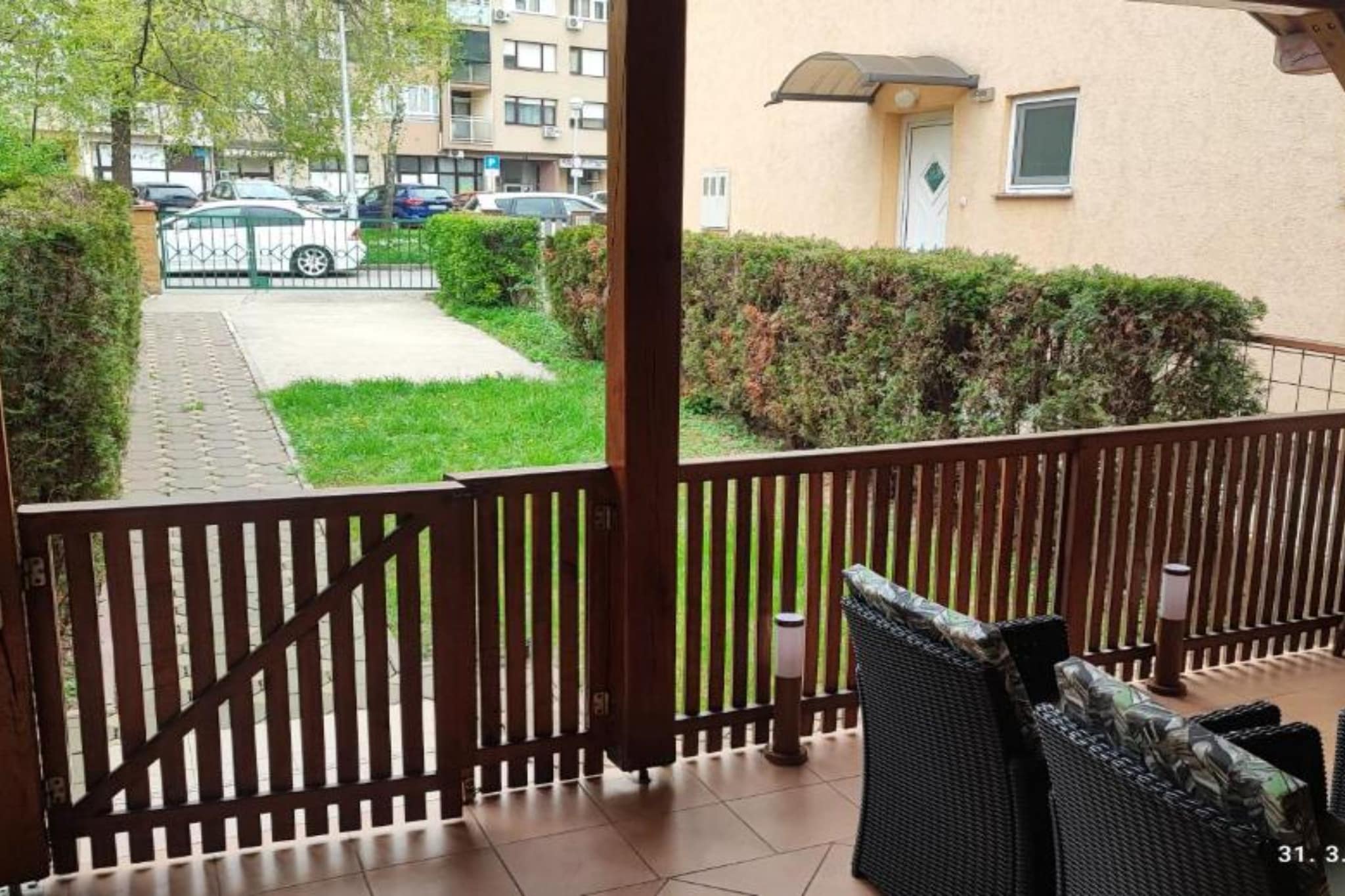 Apartment Dream Catcher - One Bedroom Apartment with Garden-Terras