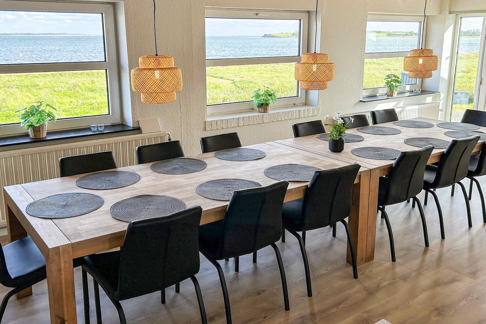 Amusement en famille avec vue sur le fjord - Intérieur