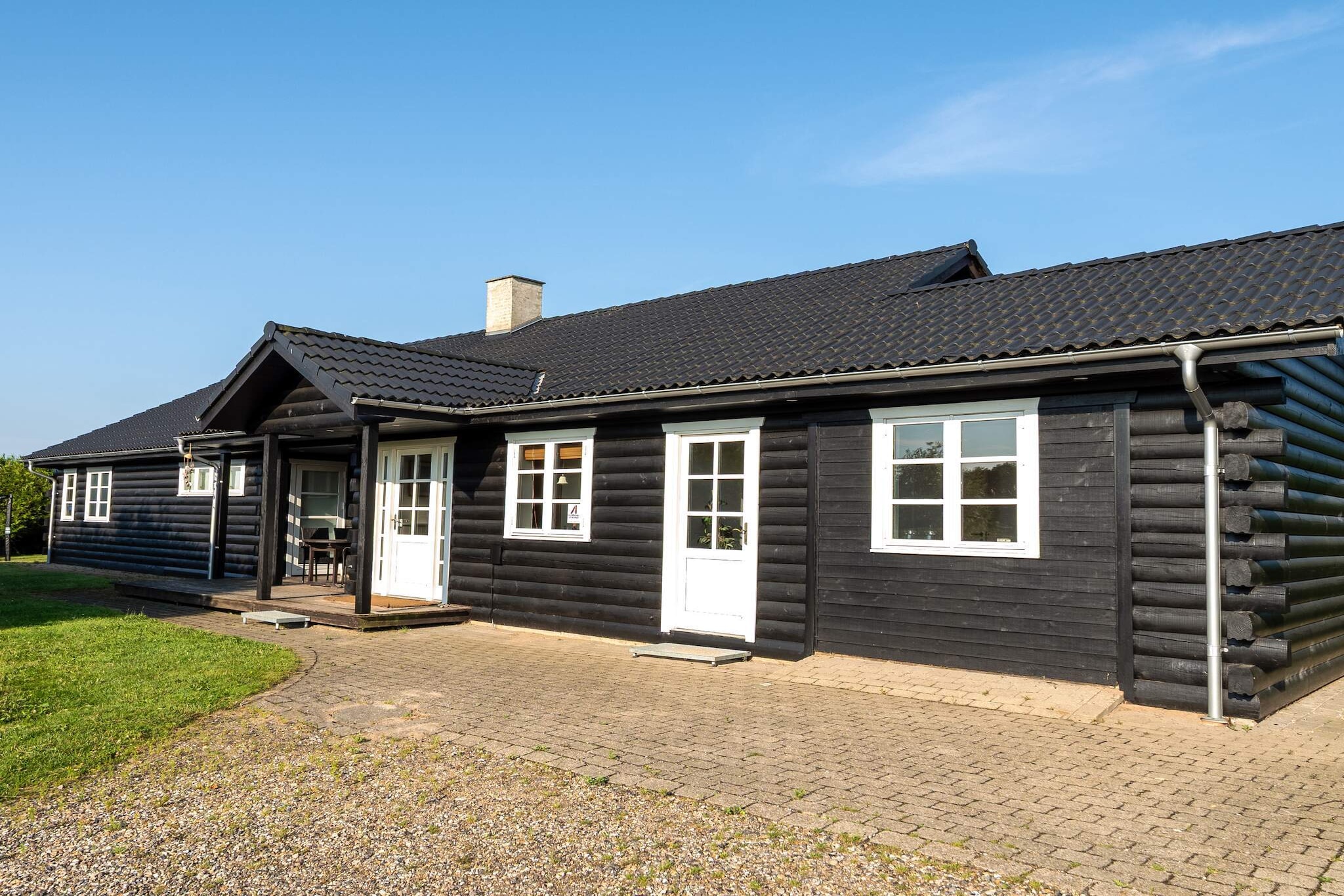 Lodge met uitzicht op de Limfjord - Buitenlucht
