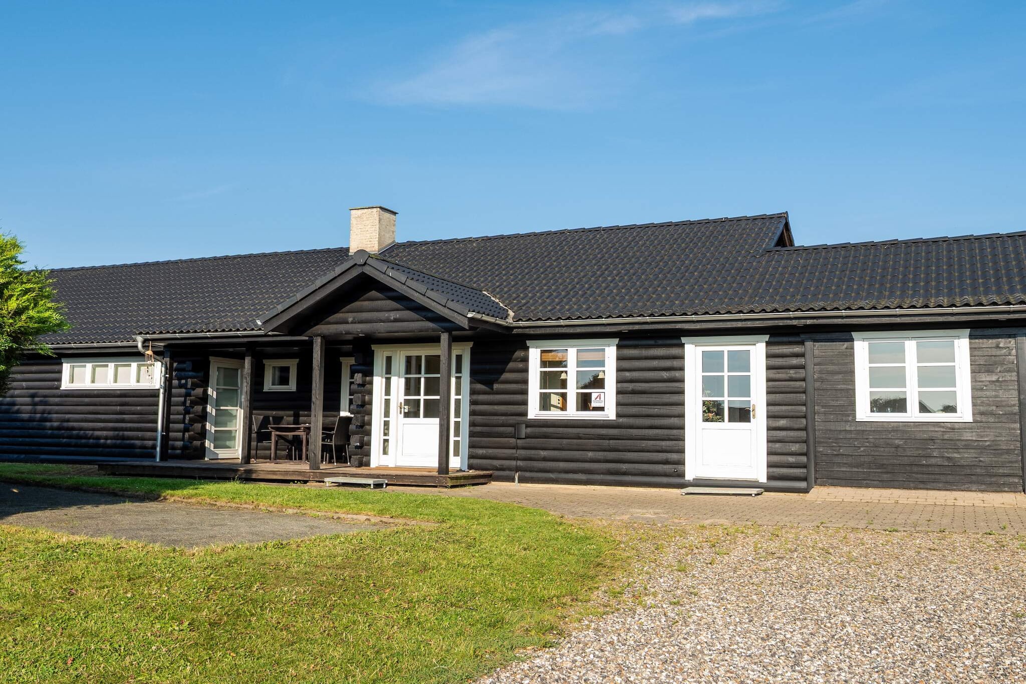 Lodge met uitzicht op de Limfjord - Buitenlucht