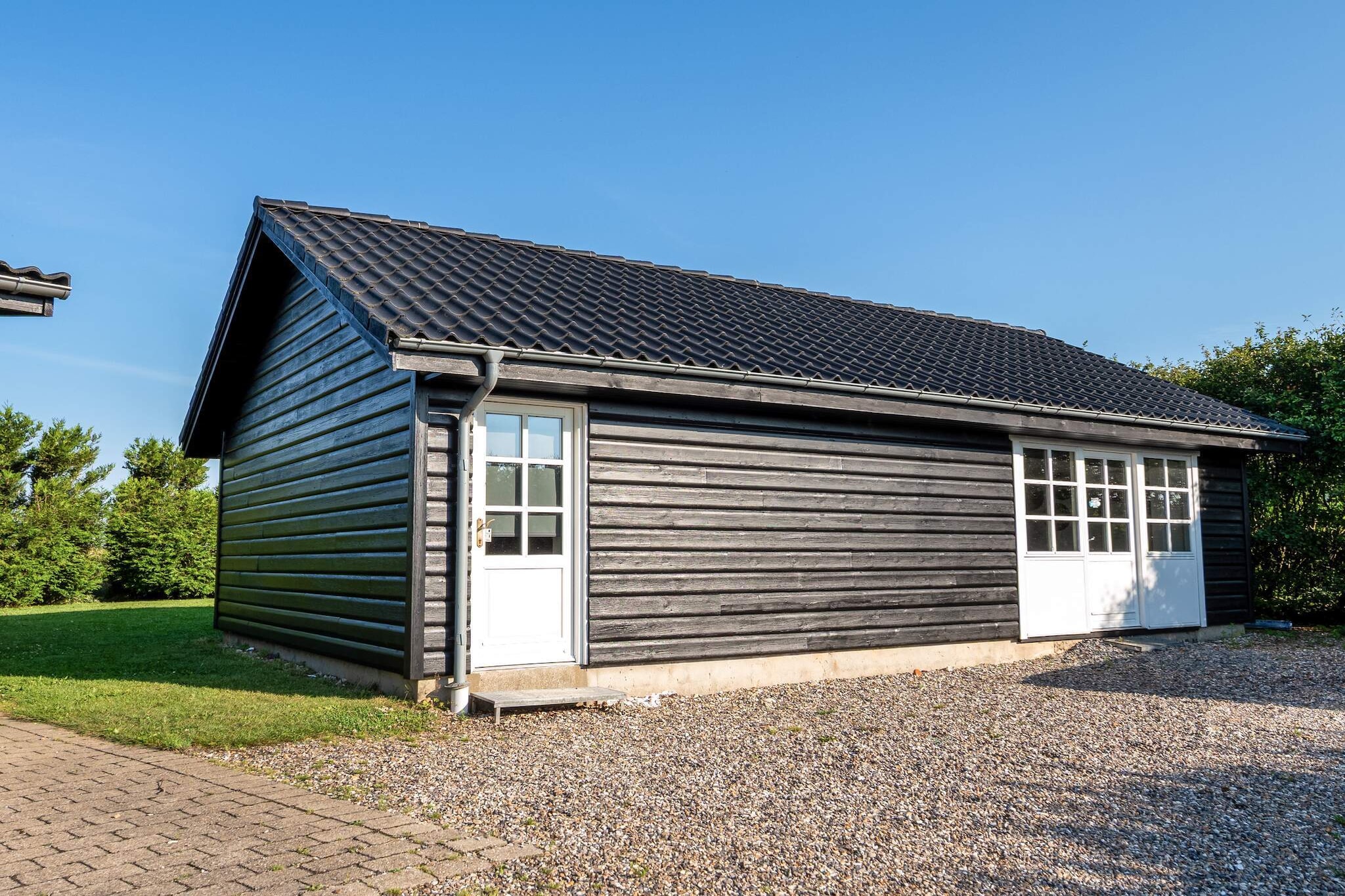 Lodge met uitzicht op de Limfjord - Buitenlucht