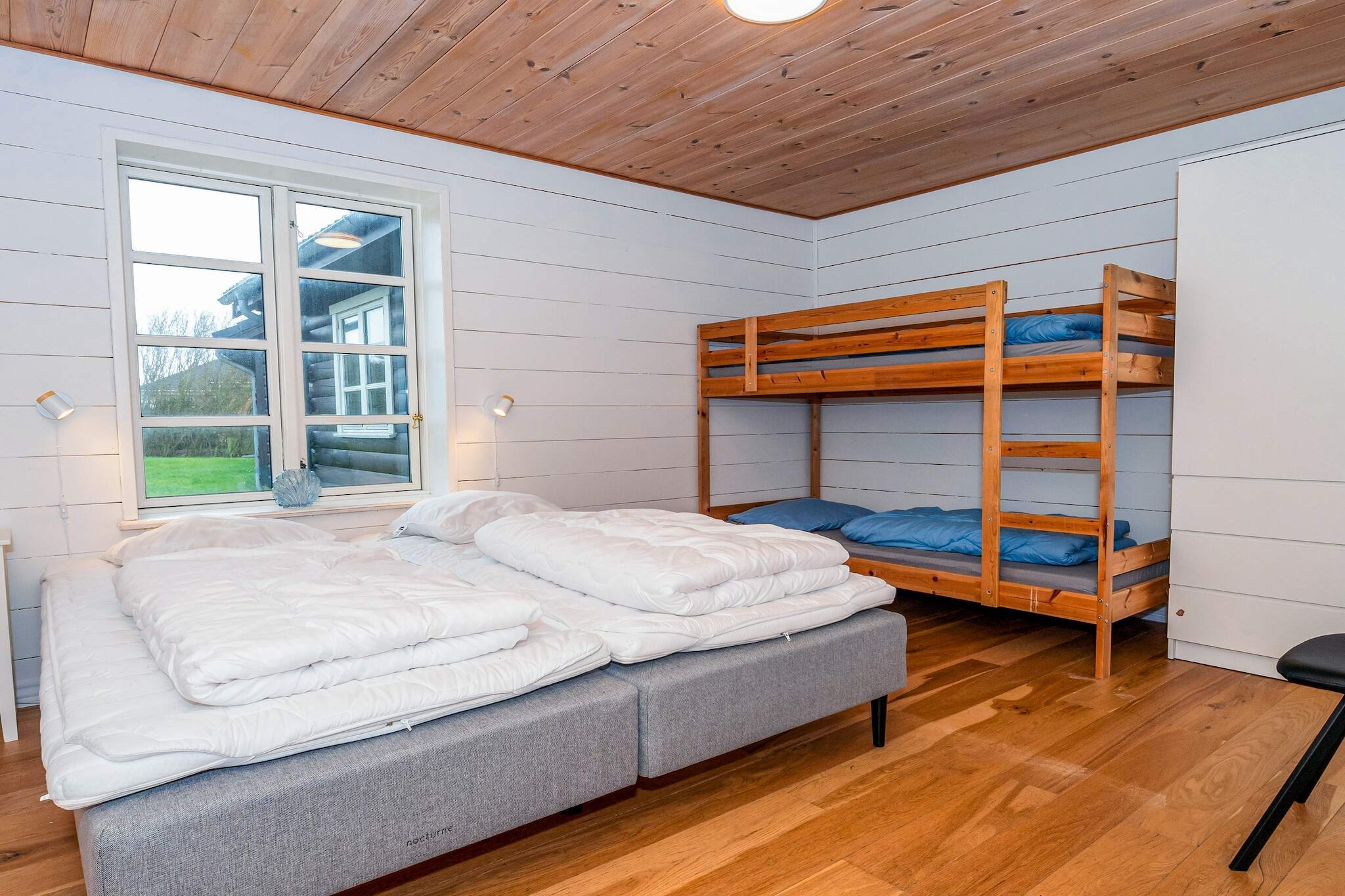 Lodge met uitzicht op de Limfjord - Binnen