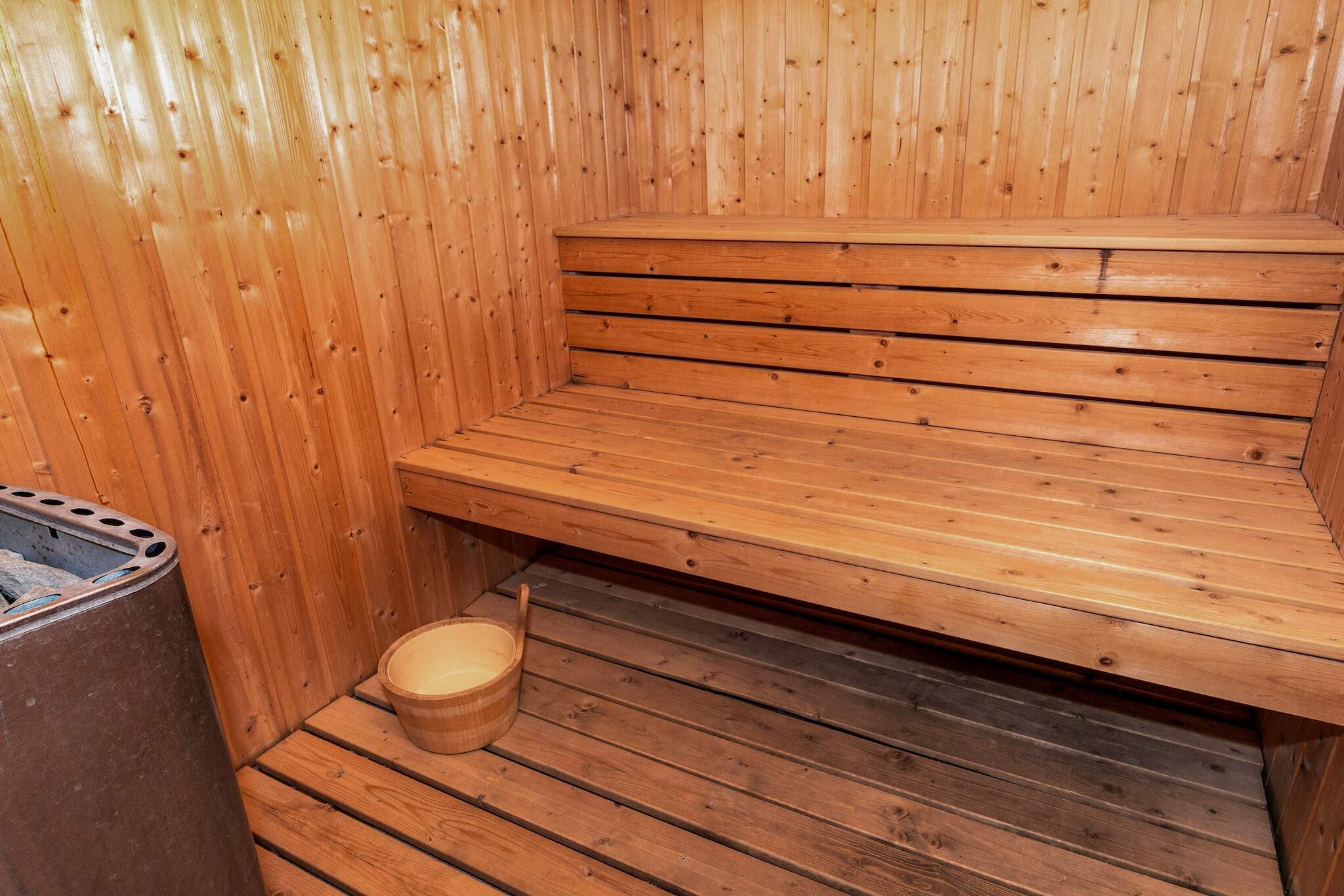 Lodge met uitzicht op de Limfjord - Sauna