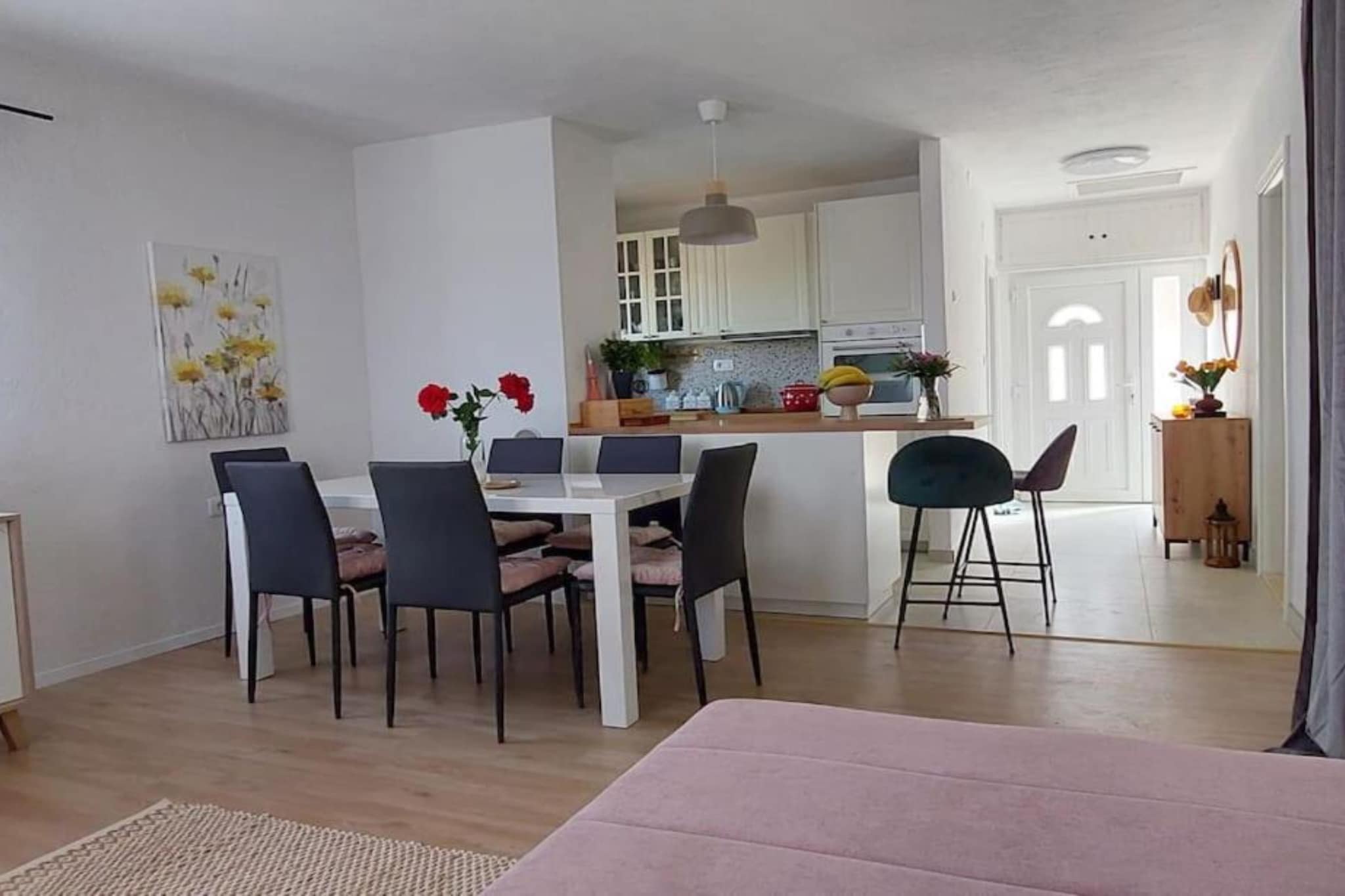 One Bedroom House with Sea View-Esszimmer
