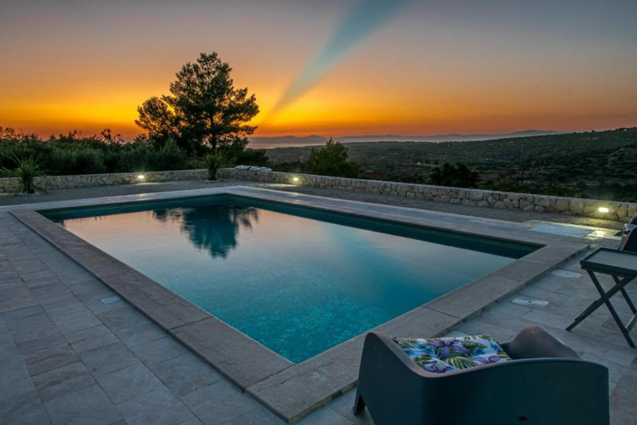 One Bedroom House with Sea View-Schwimmbad