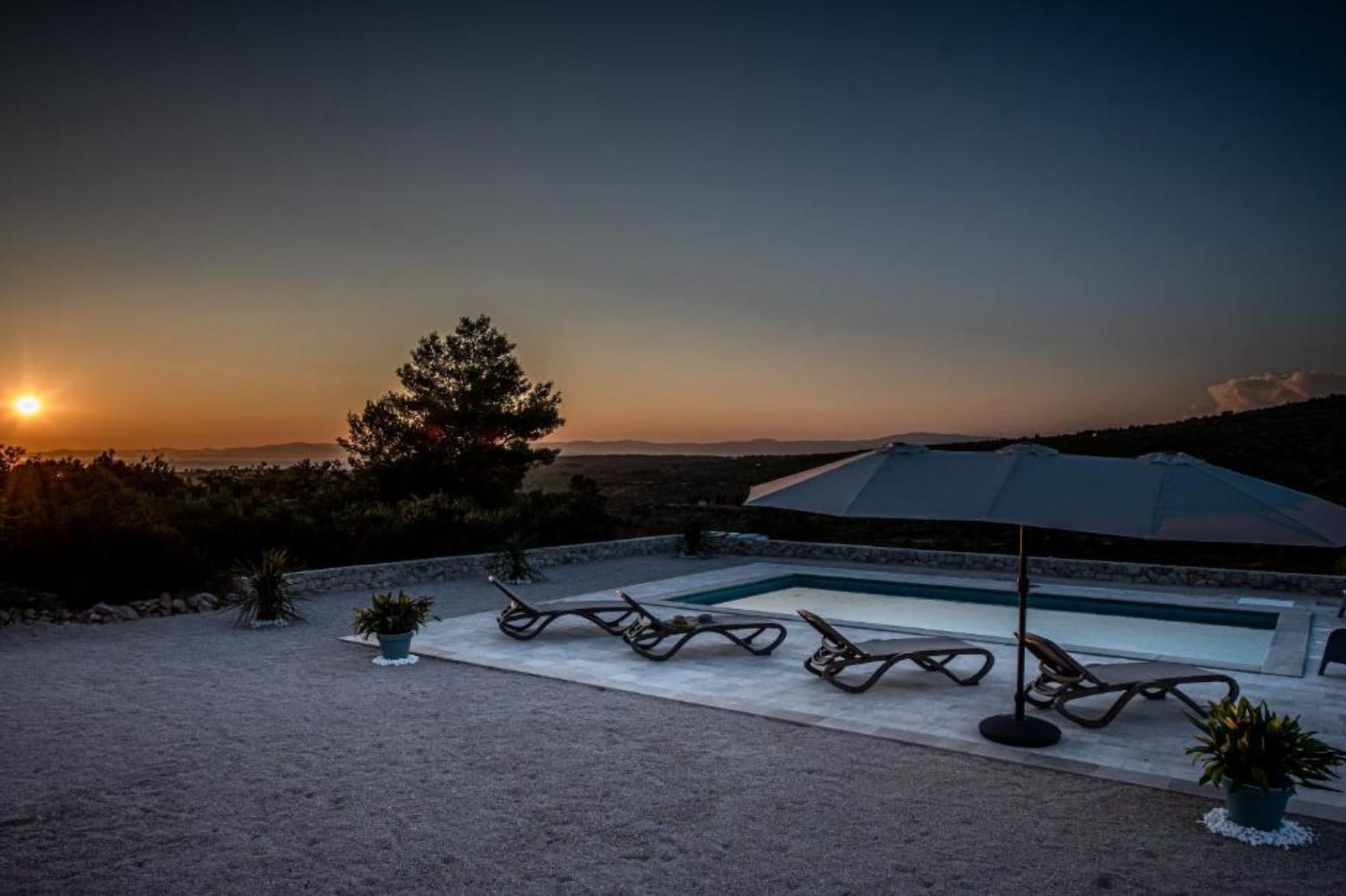 One Bedroom House with Sea View-Schwimmbad