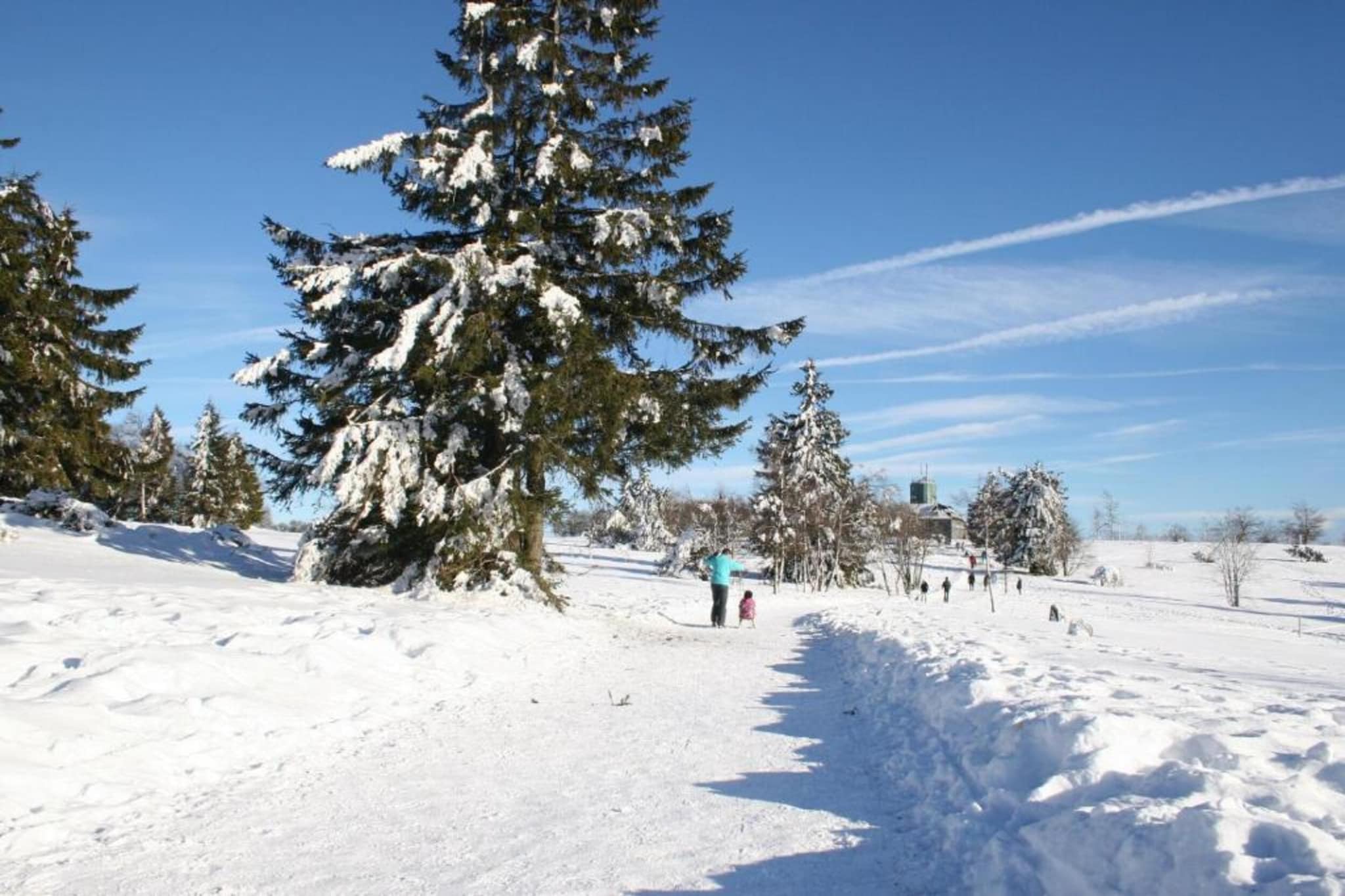 Ferienwohnung am Wald-Gebied winter 5km
