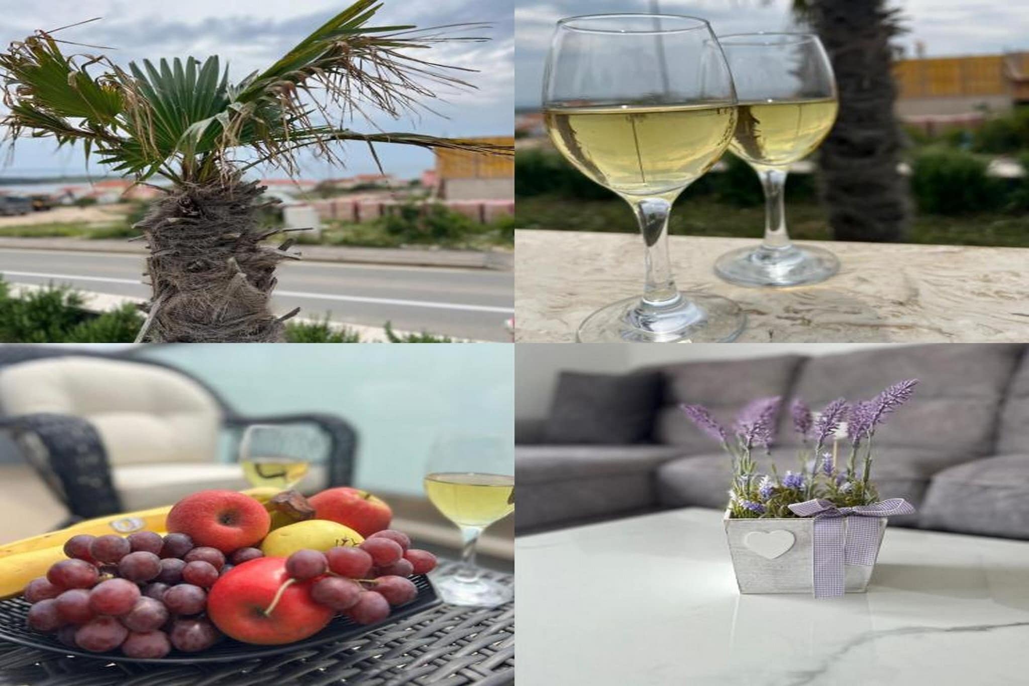 Villa Marija - Two Bedroom Apartment with Sea View(4)-Buitenlucht