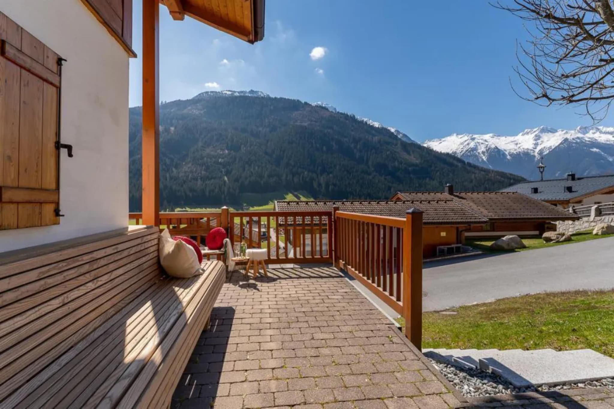 Schöneben Chalet Op 't Suyden - Uitzicht zomer