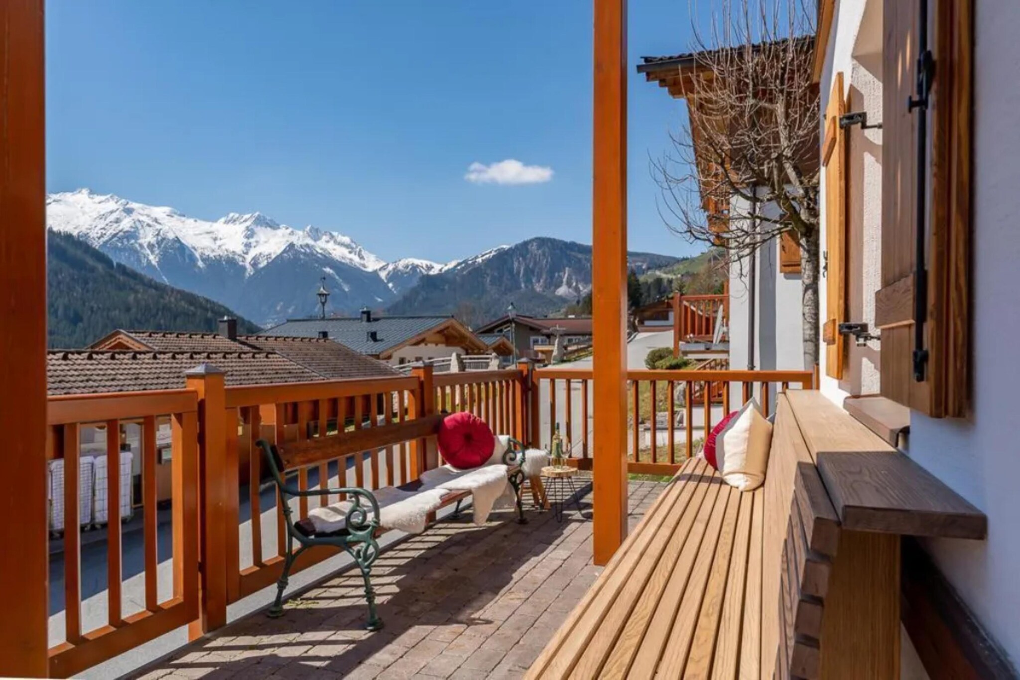 Schöneben Chalet Op 't Suyden - Terrasbalkon