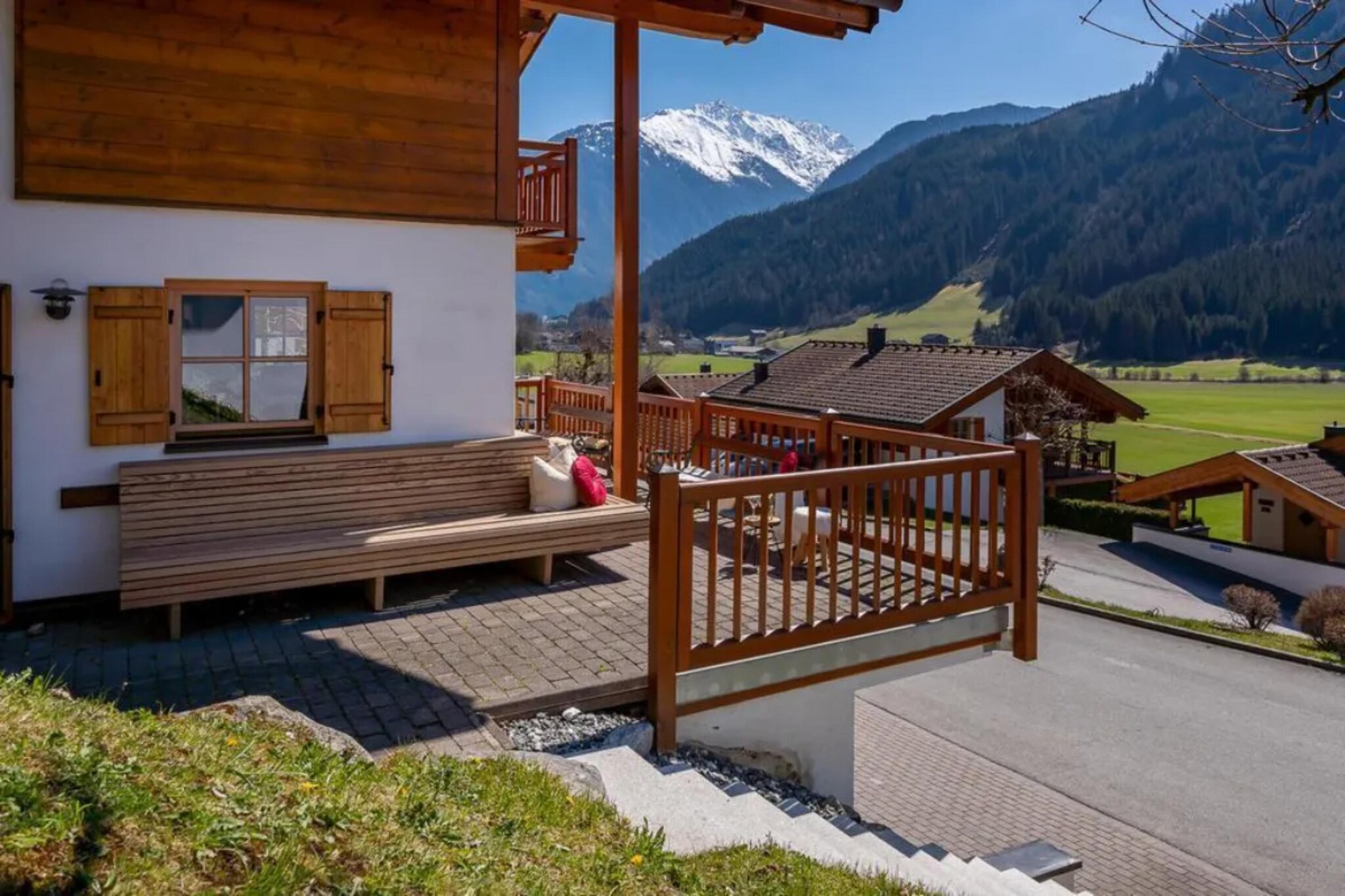 Schöneben Chalet Op 't Suyden - Terrasbalkon