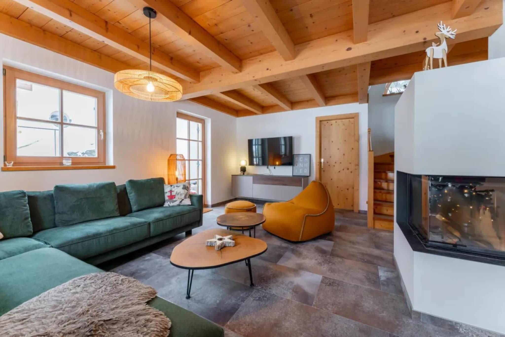 Schöneben Chalet Op 't Suyden - Woonkamer