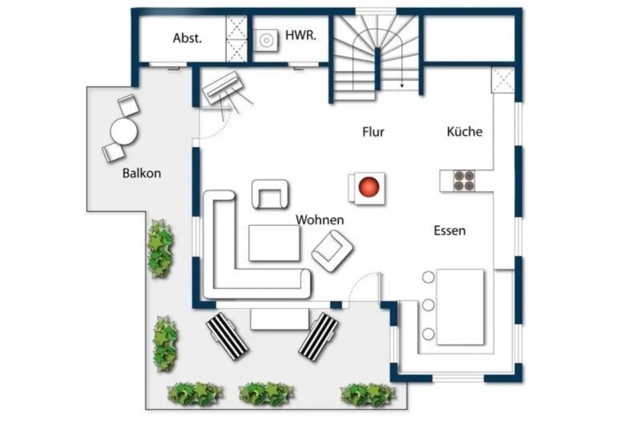 Schöneben Chalet Op 't Suyden - Plattegrond