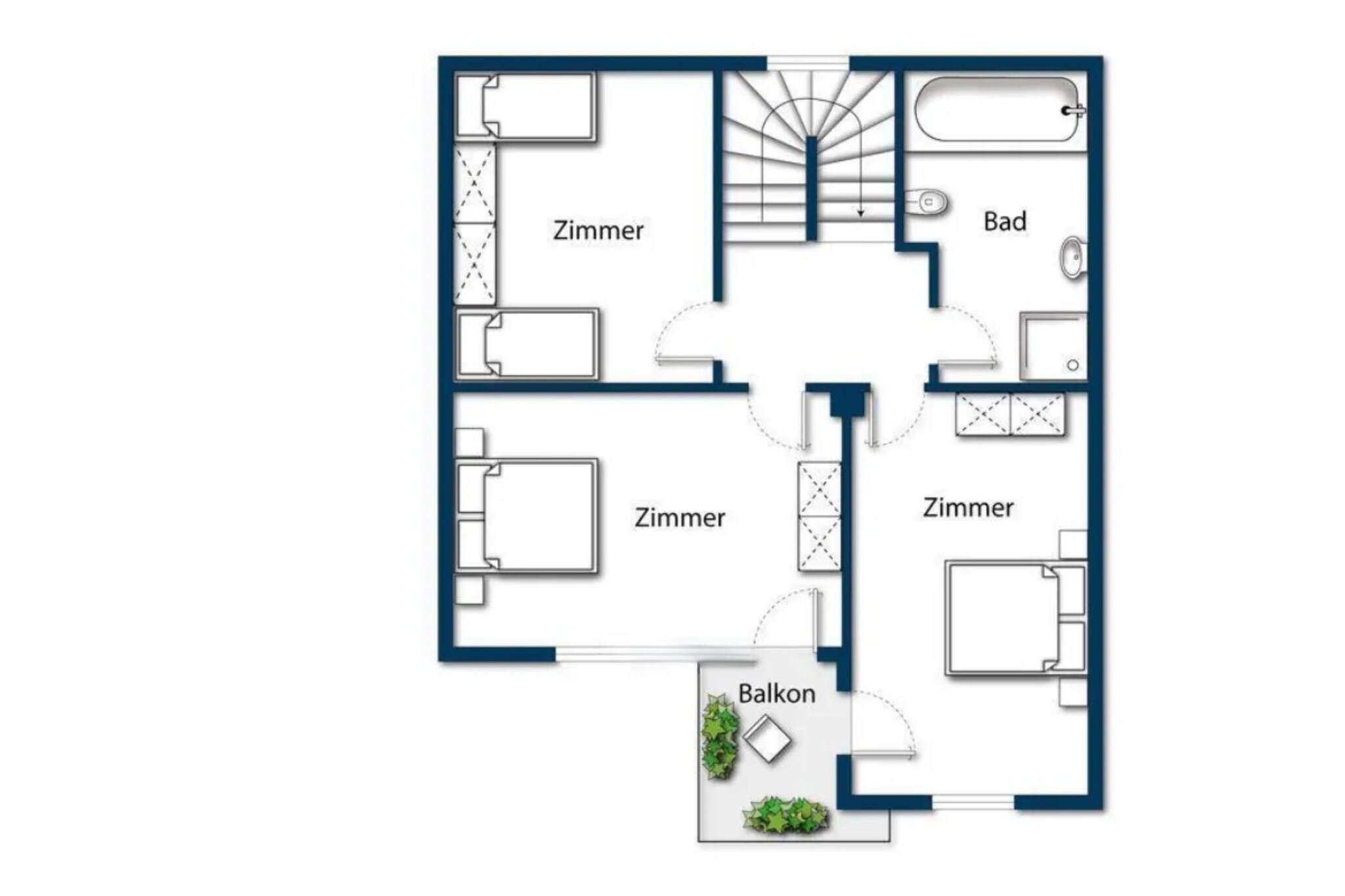 Schöneben Chalet Op 't Suyden - Plattegrond