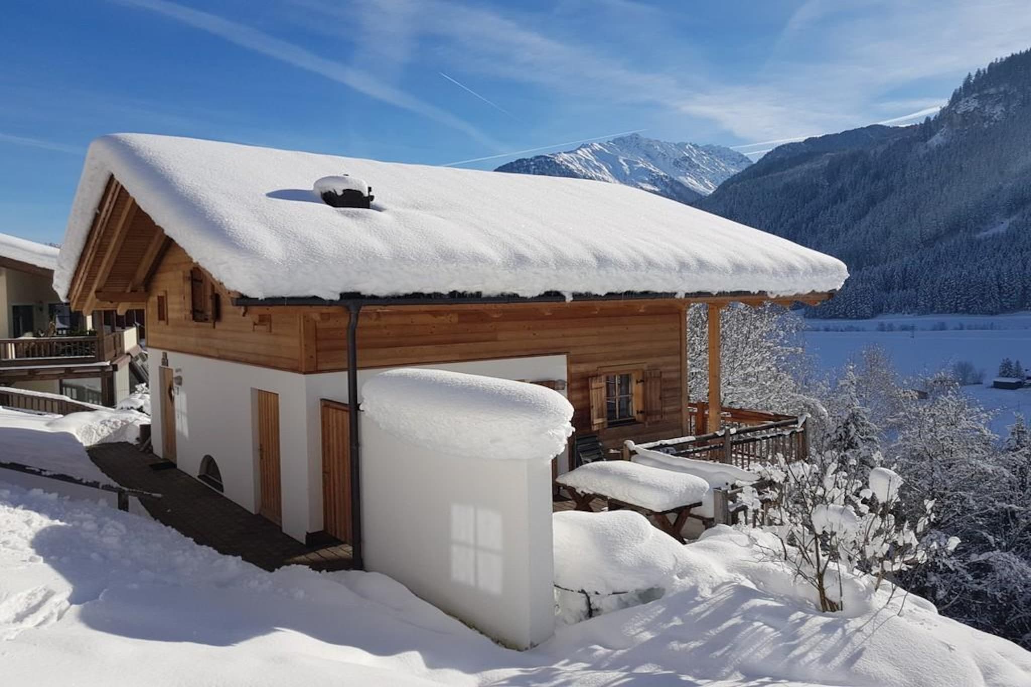 Chalets im Wald