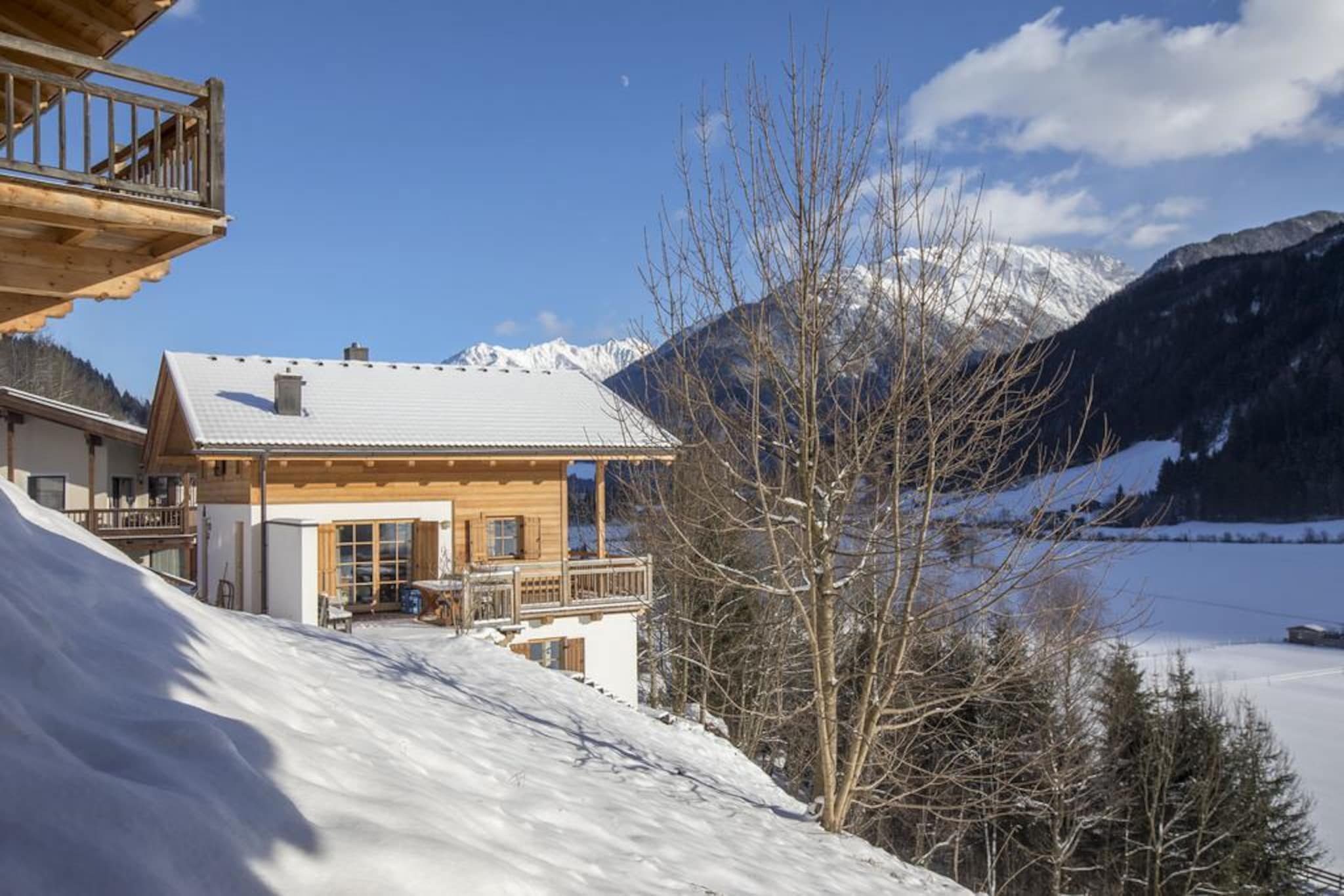 Chalets im Wald - Niet-getagd