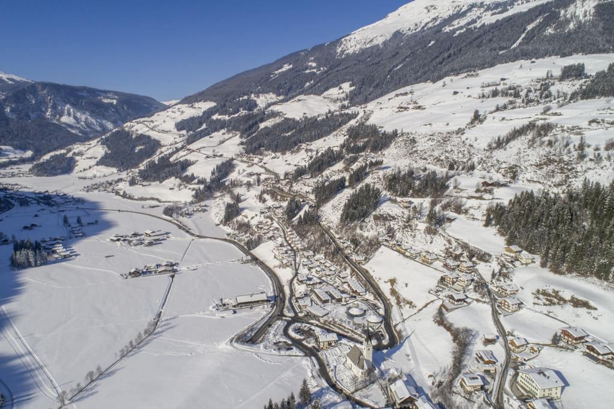 Chalets im Wald - Niet-getagd