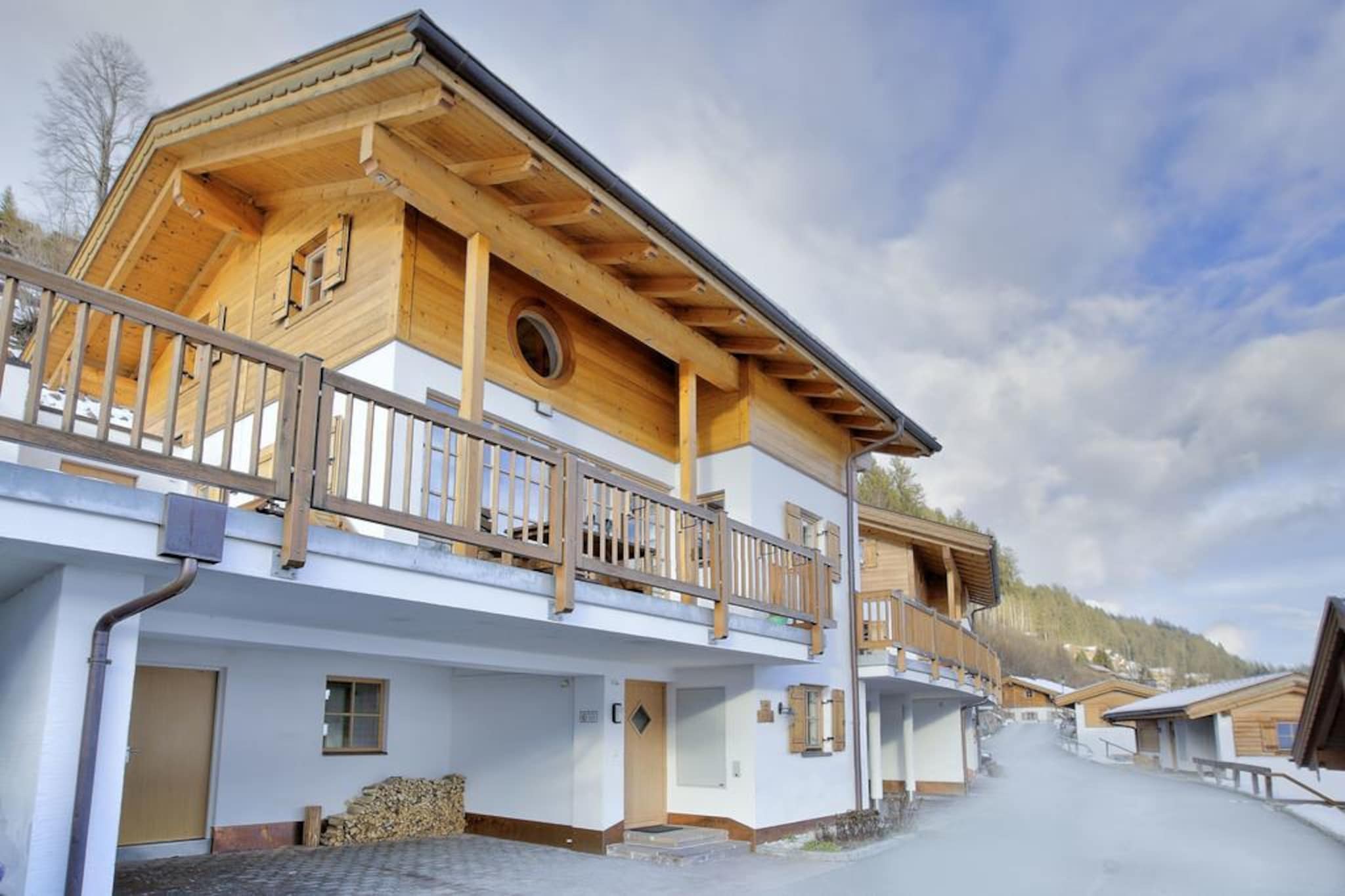 Chalets im Wald - Niet-getagd