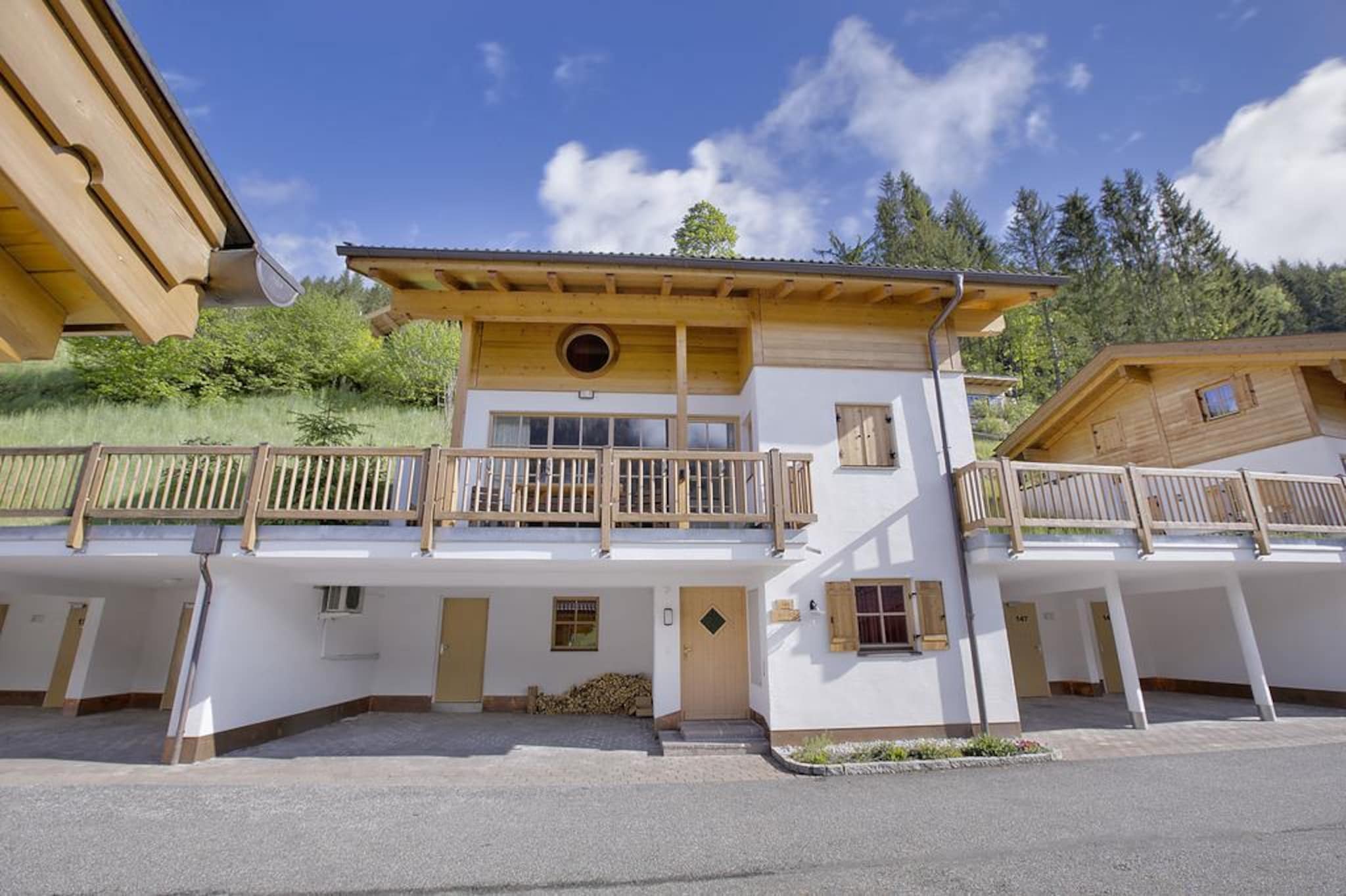 Chalets im Wald - Niet-getagd