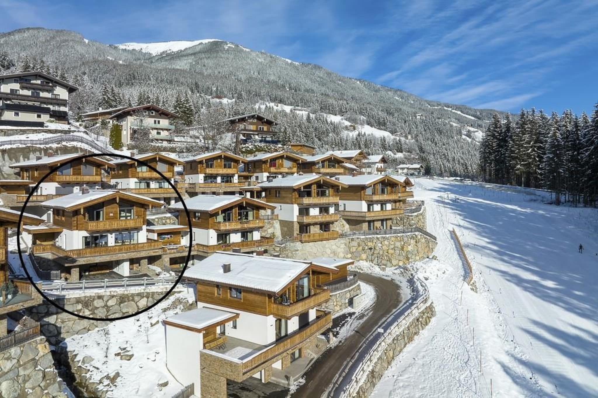 Nationalpark Chalet Grossschober-Außenbereich Winter