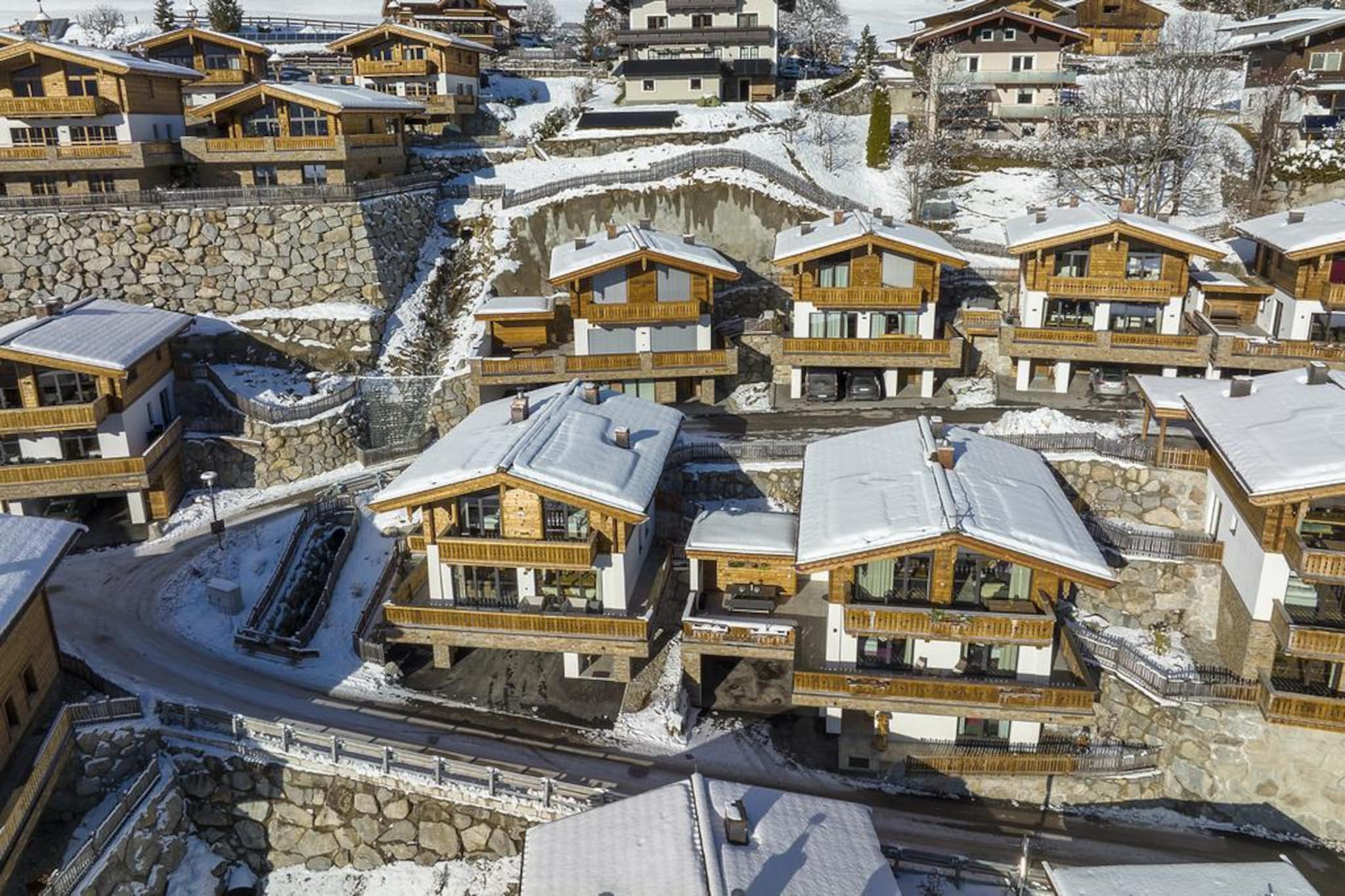 Nationalpark Chalet Grossschober-Außenbereich Winter