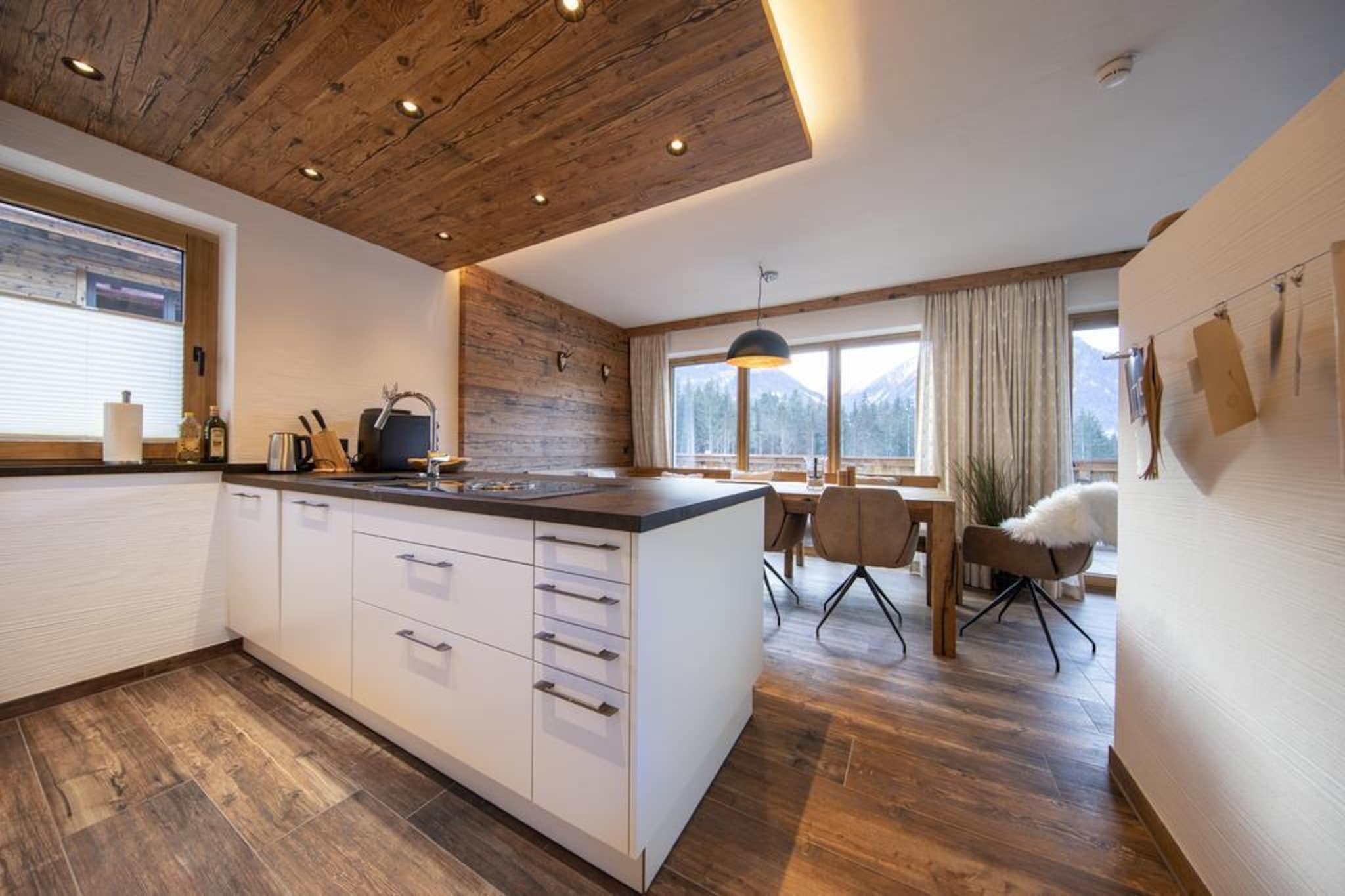 Nationalpark Chalet Grossschober-Küche