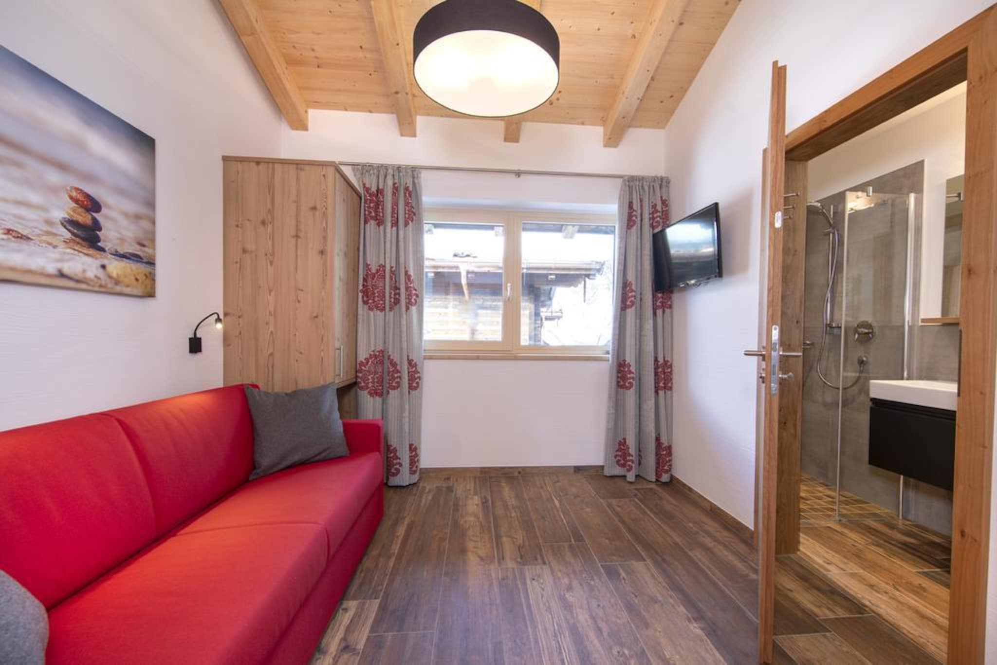 Nationalpark Chalet Stein am Ferner-Woonkamer