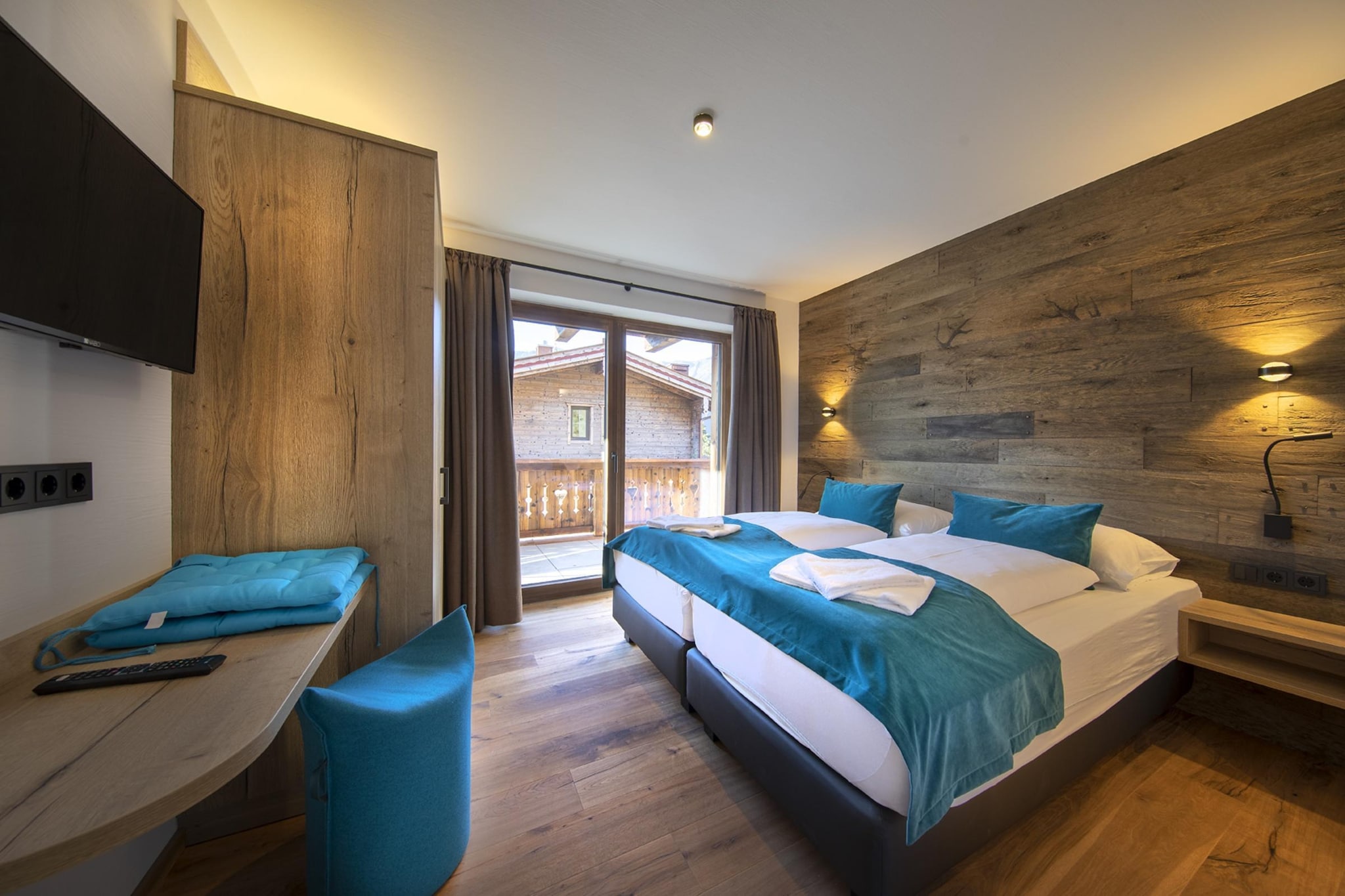 Nationalpark Chalet Grosser Geiger-Slaapkamer