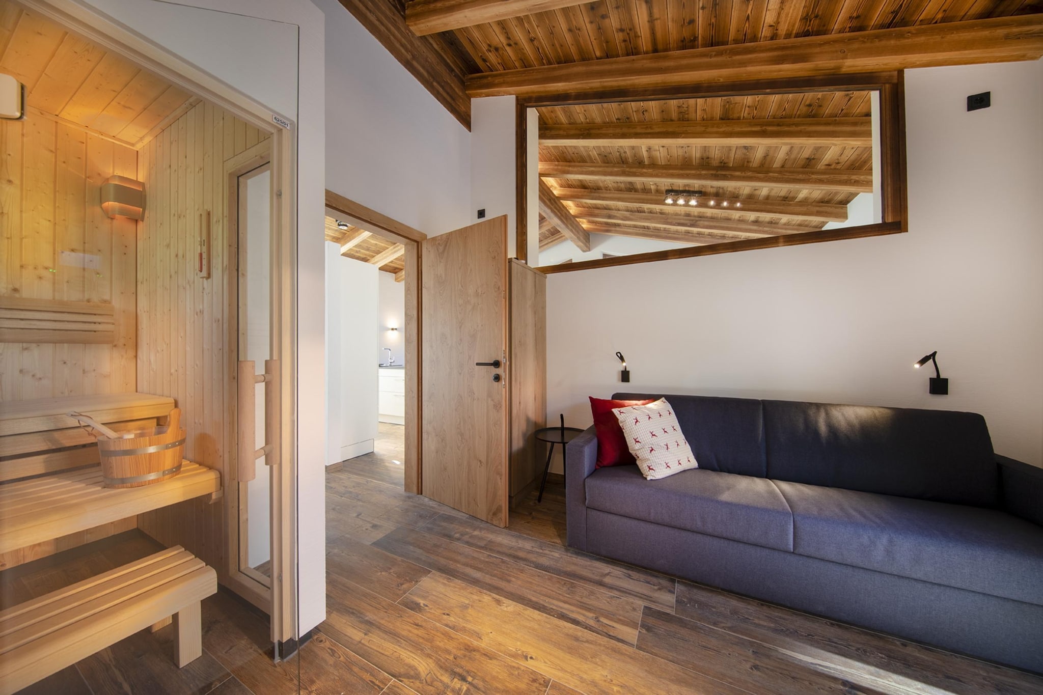 Nationalpark Chalet Grosser Geiger-Woonkamer