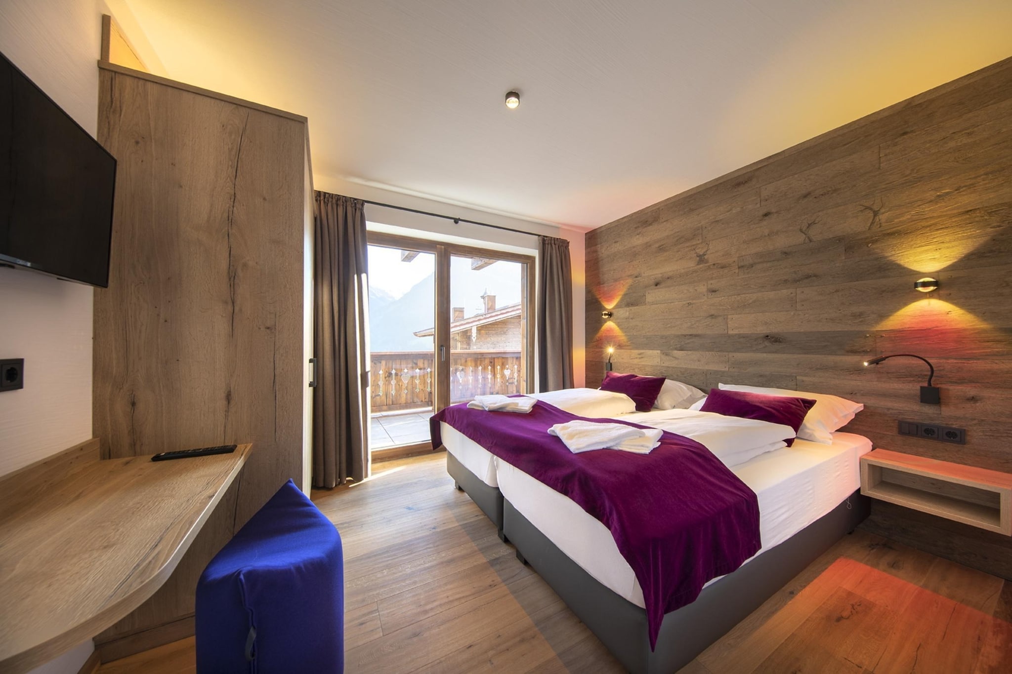 Nationalpark Chalet Grosser Geiger-Slaapkamer