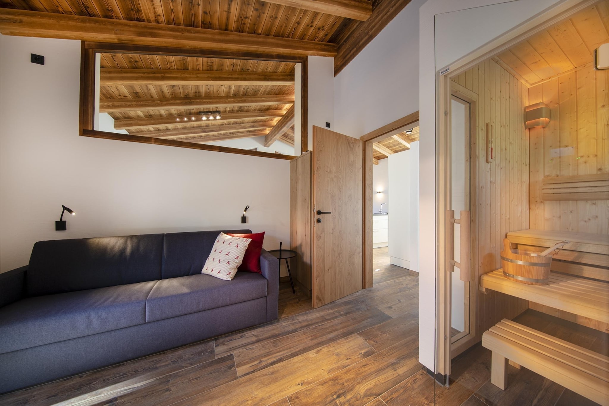 Nationalpark Chalet Grosser Geiger-Woonkamer