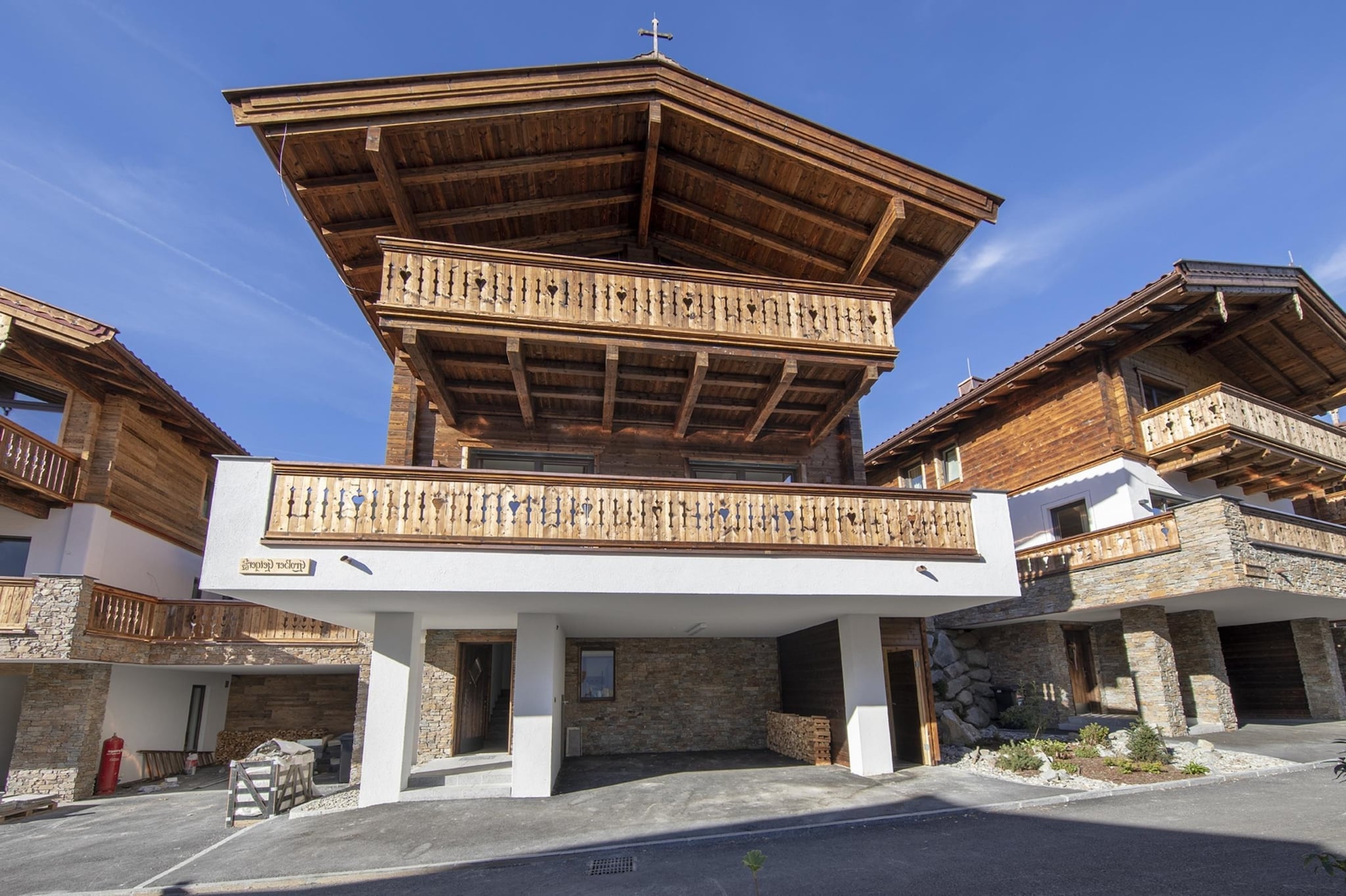 Nationalpark Chalet Grosser Geiger-Buitenkant zomer