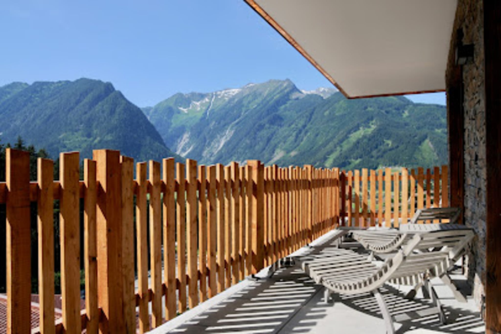 Nationalpark Chalet Alplesspitze-Terrasbalkon
