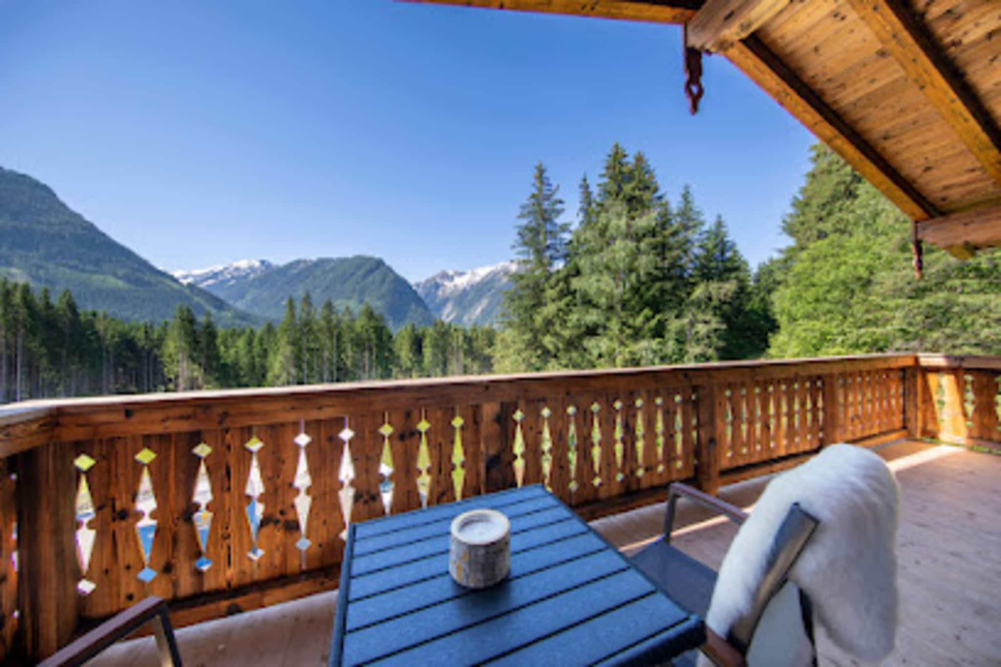 Nationalpark Chalet Alplesspitze-Terrasbalkon