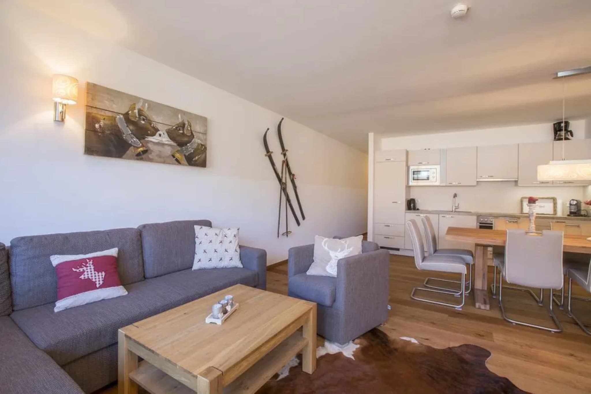 Residenz Wildkogelbahnen Top 2 - Woonkamer